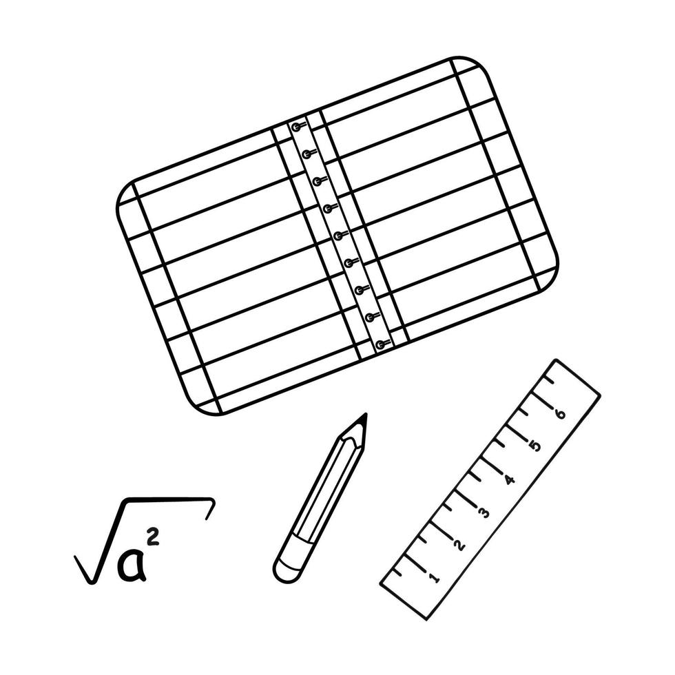 définir des dessins au trait fixes. icône. pour logotype, web, carte, invitation, bannière, affiche. vecteur