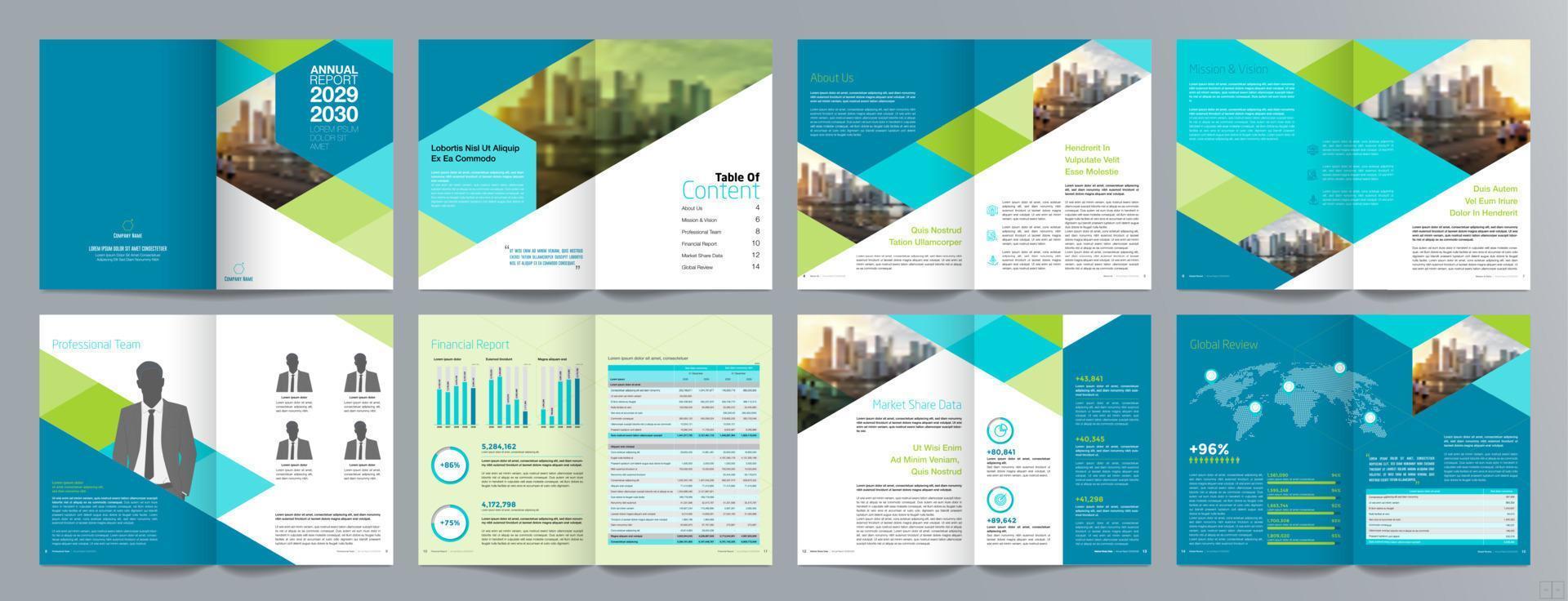 rapport annuel 16 pages 141 vecteur