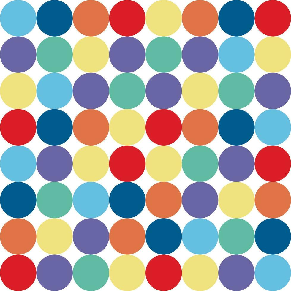 formes de cercles colorés, violet, bleu clair, bleu foncé, vert, jaune, violet, rouge ou arc-en-ciel. vecteur