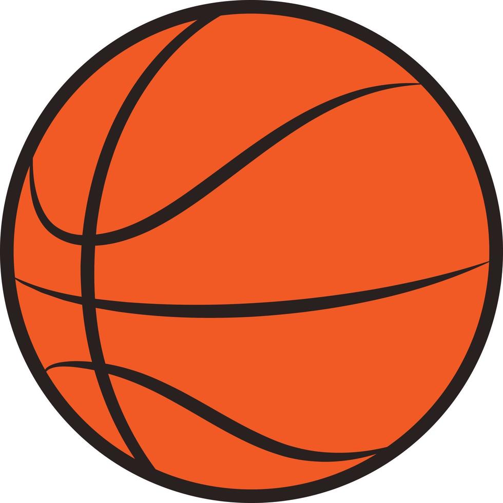 clipart de basket-ball vecteur