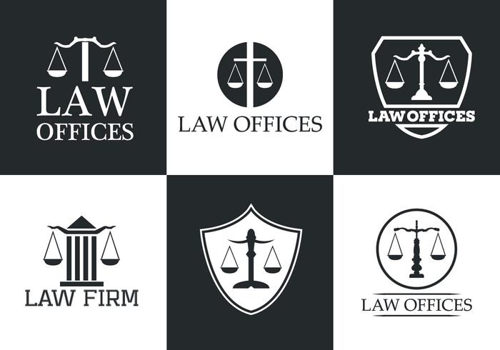 Collection de logo vectoriel de Law Office
