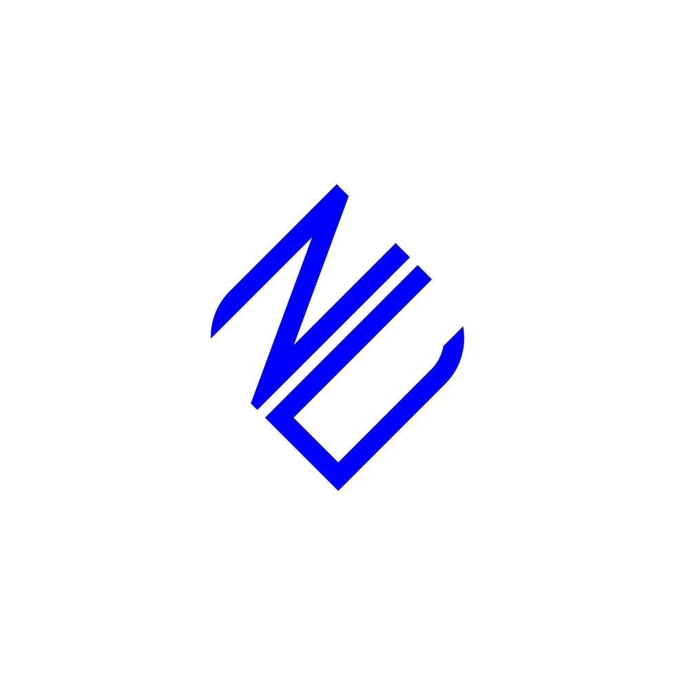conception créative de logo de lettre u avec graphique vectoriel