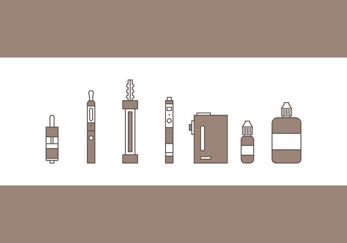 Free Vape Vector Icons # 3