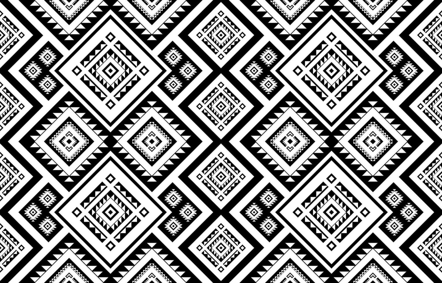 motif géométrique sans couture ethnique. style tribal traditionnel. conception pour le fond, l'illustration, la texture, le tissu, le papier peint, les vêtements, le tapis, le batik, la broderie vecteur