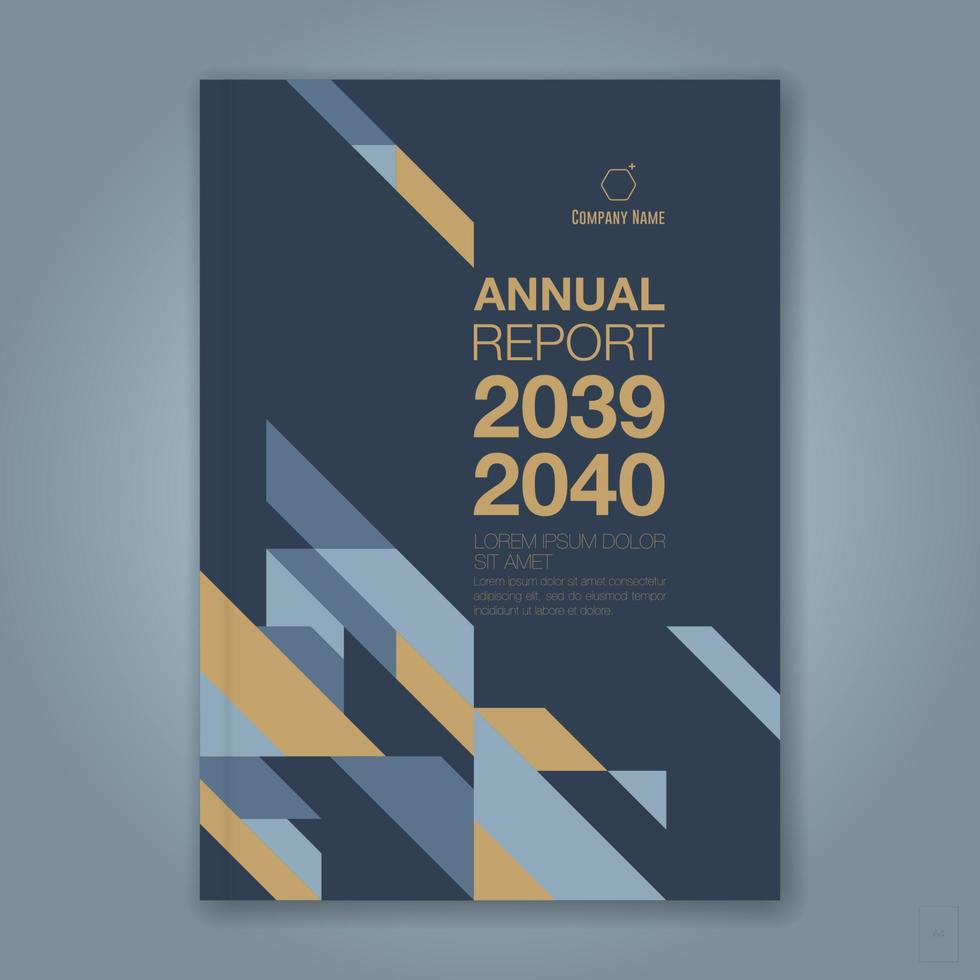 fond de conception de formes géométriques minimales pour l'affiche de dépliant de brochure de couverture de livre de rapport annuel d'entreprise vecteur