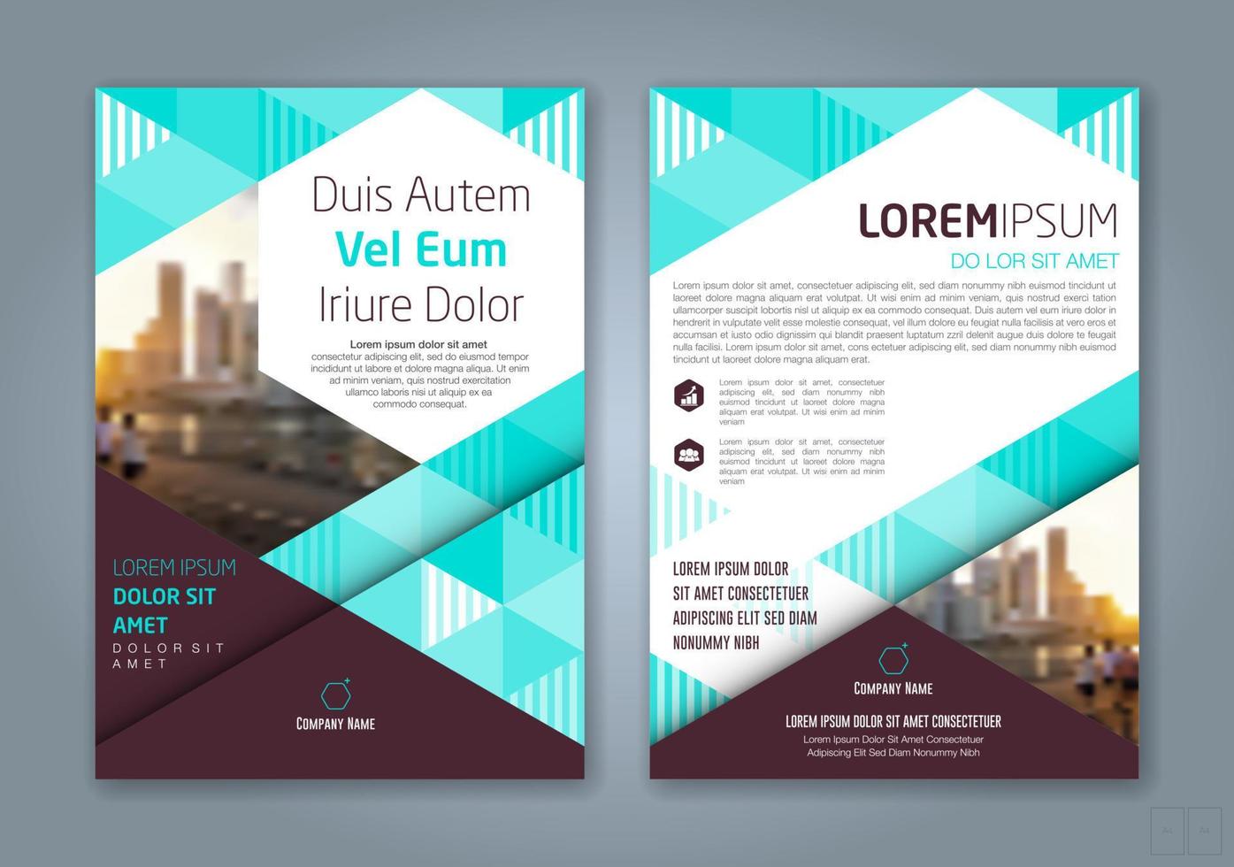 fond de conception de formes géométriques minimales pour l'affiche de dépliant de brochure de couverture de livre de rapport annuel d'entreprise vecteur