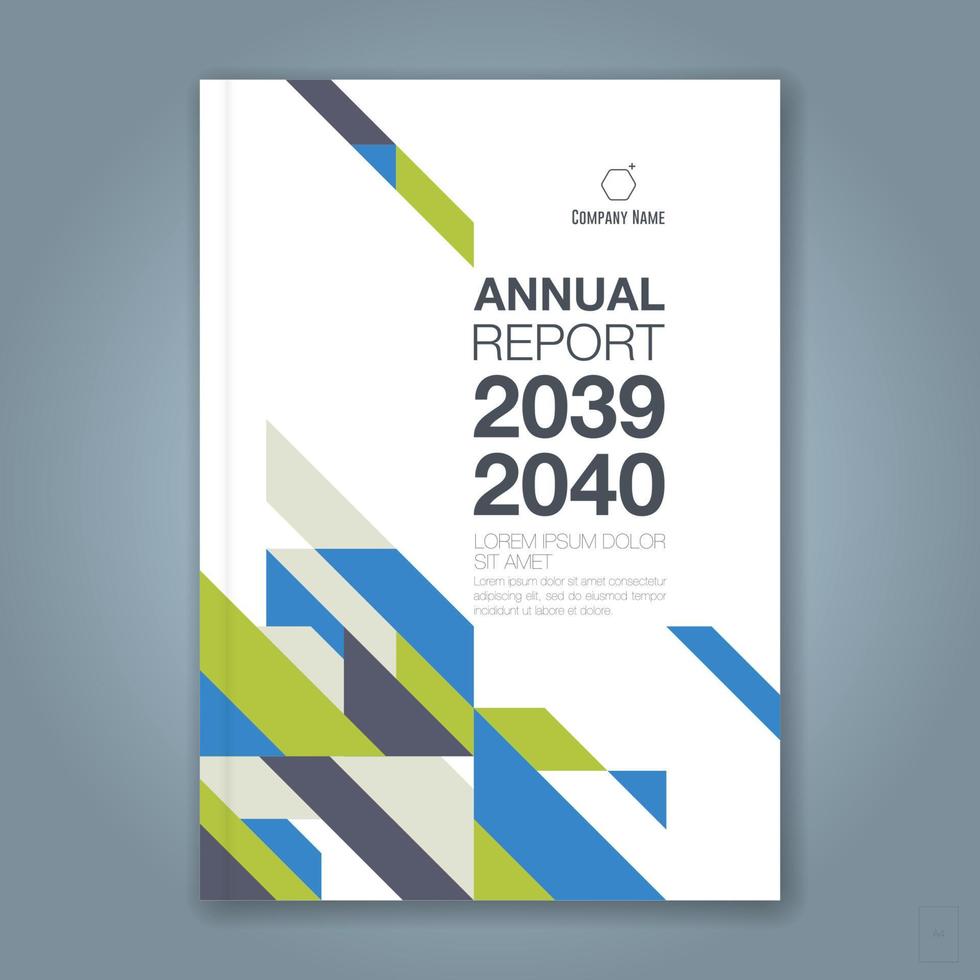 fond de conception de formes géométriques minimales pour l'affiche de dépliant de brochure de couverture de livre de rapport annuel d'entreprise vecteur