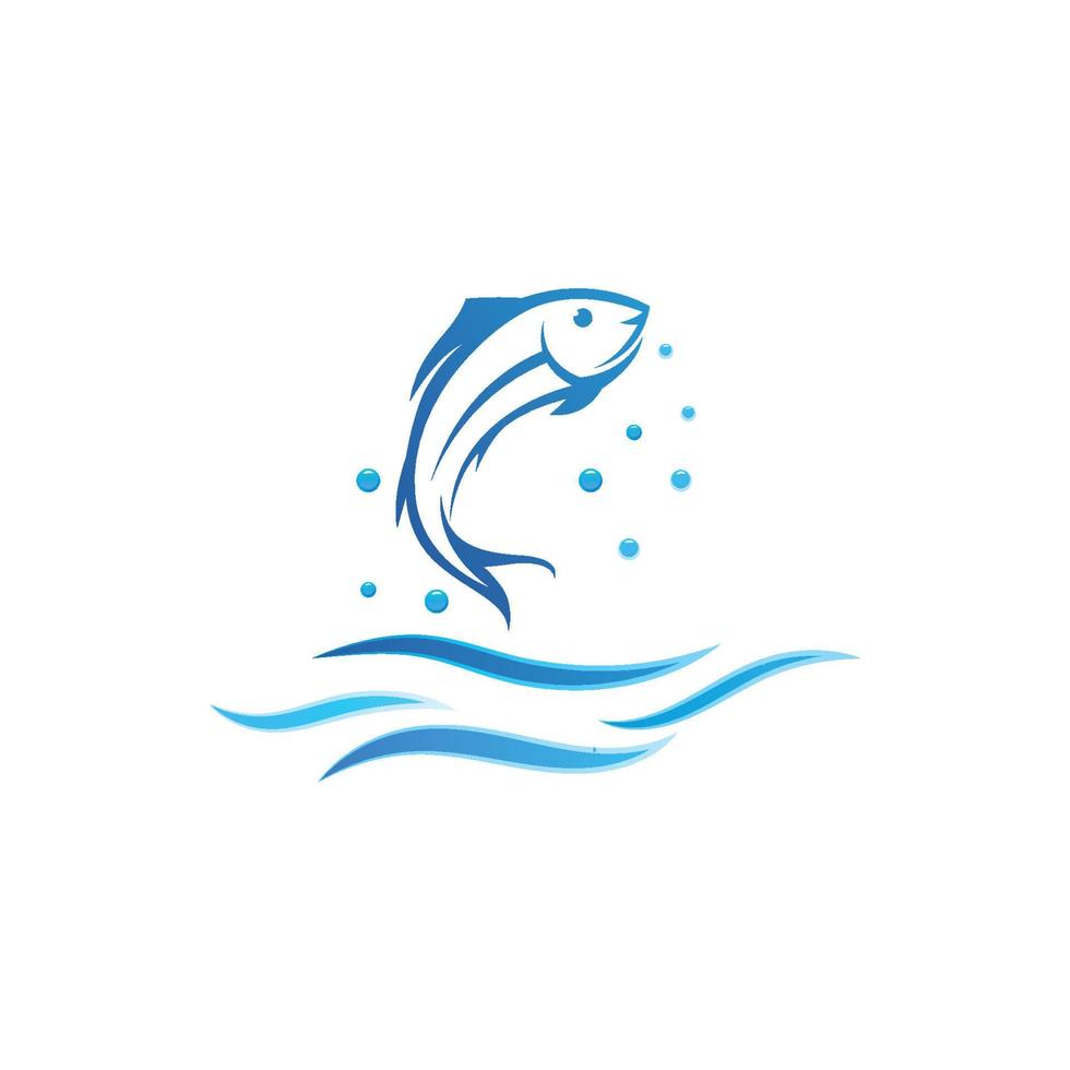 logo d'onde d'eau et logo d'onde de mer ou vagues d'eau de plage, avec concept de design vectoriel. vecteur