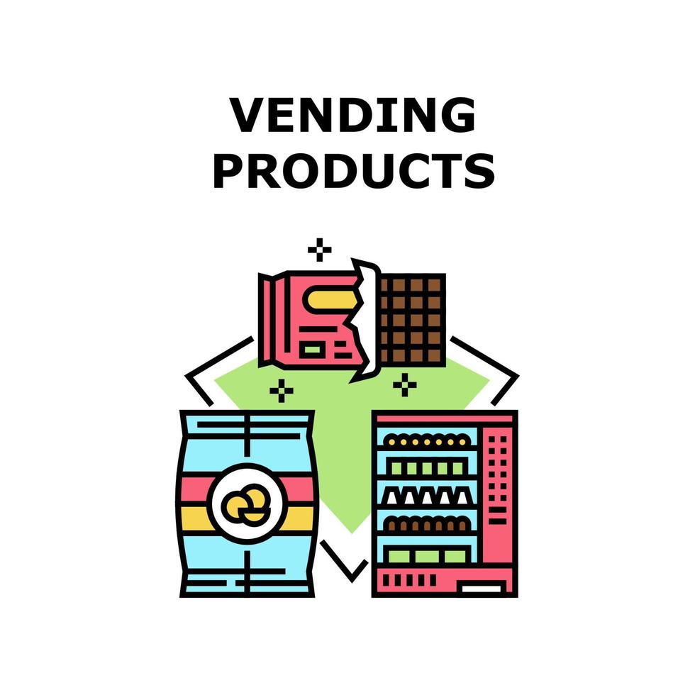 illustration de couleur de concept de vecteur de produits de vente