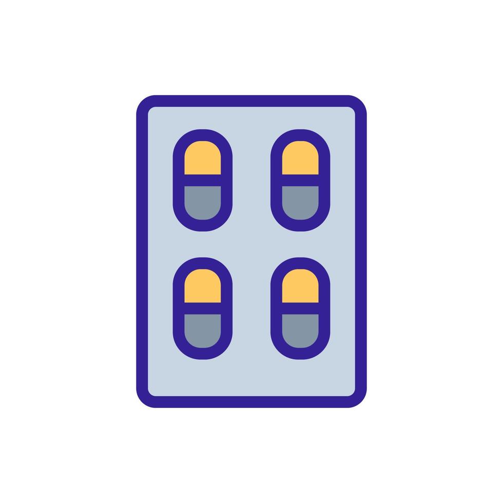 vecteur d'icône de tablette. illustration de symbole de contour isolé