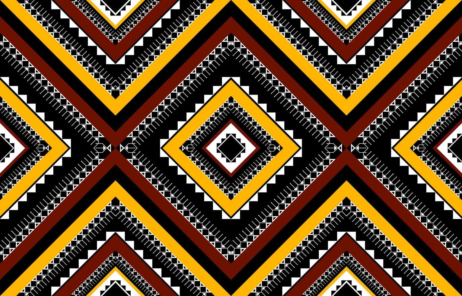 motif géométrique sans couture ethnique tribal traditionnel. style aztèque. conception pour le fond, l'illustration, le papier peint, le tissu, la texture, le batik, le tapis, l'habillement, la broderie vecteur