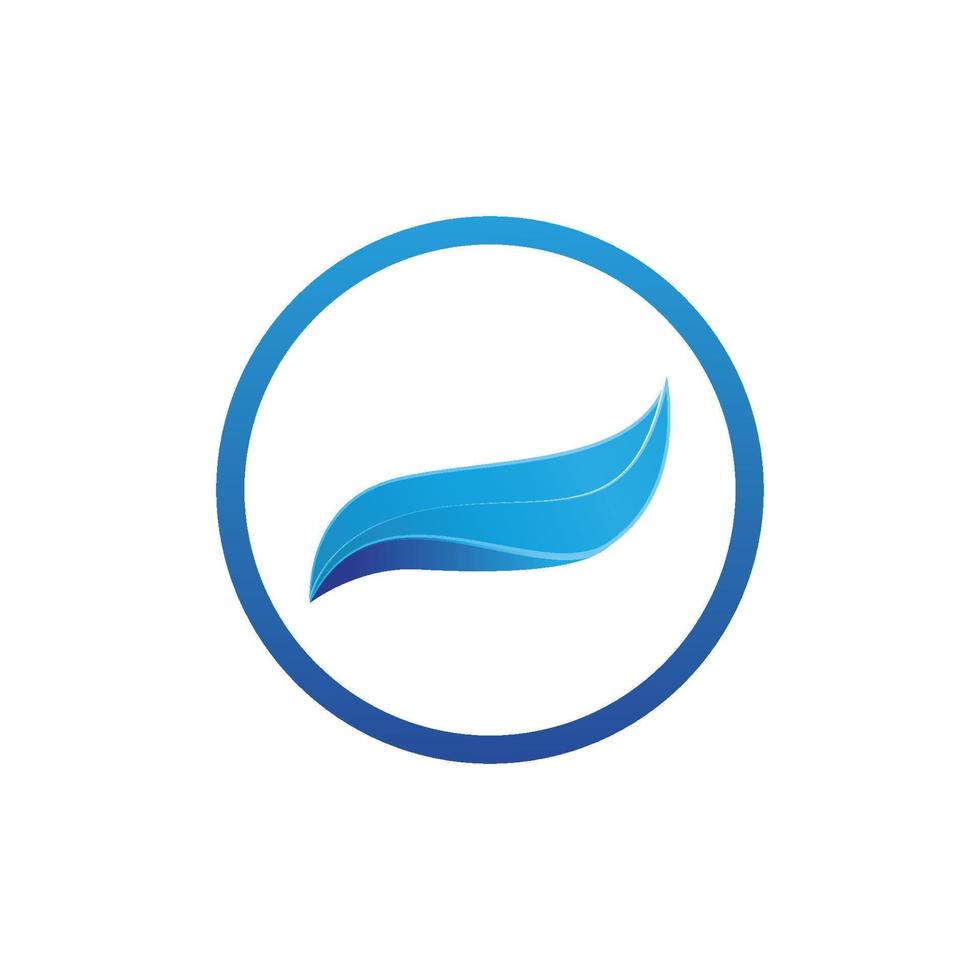 logo d'onde d'eau et logo d'onde de mer ou vagues d'eau de plage, avec concept de design vectoriel. vecteur