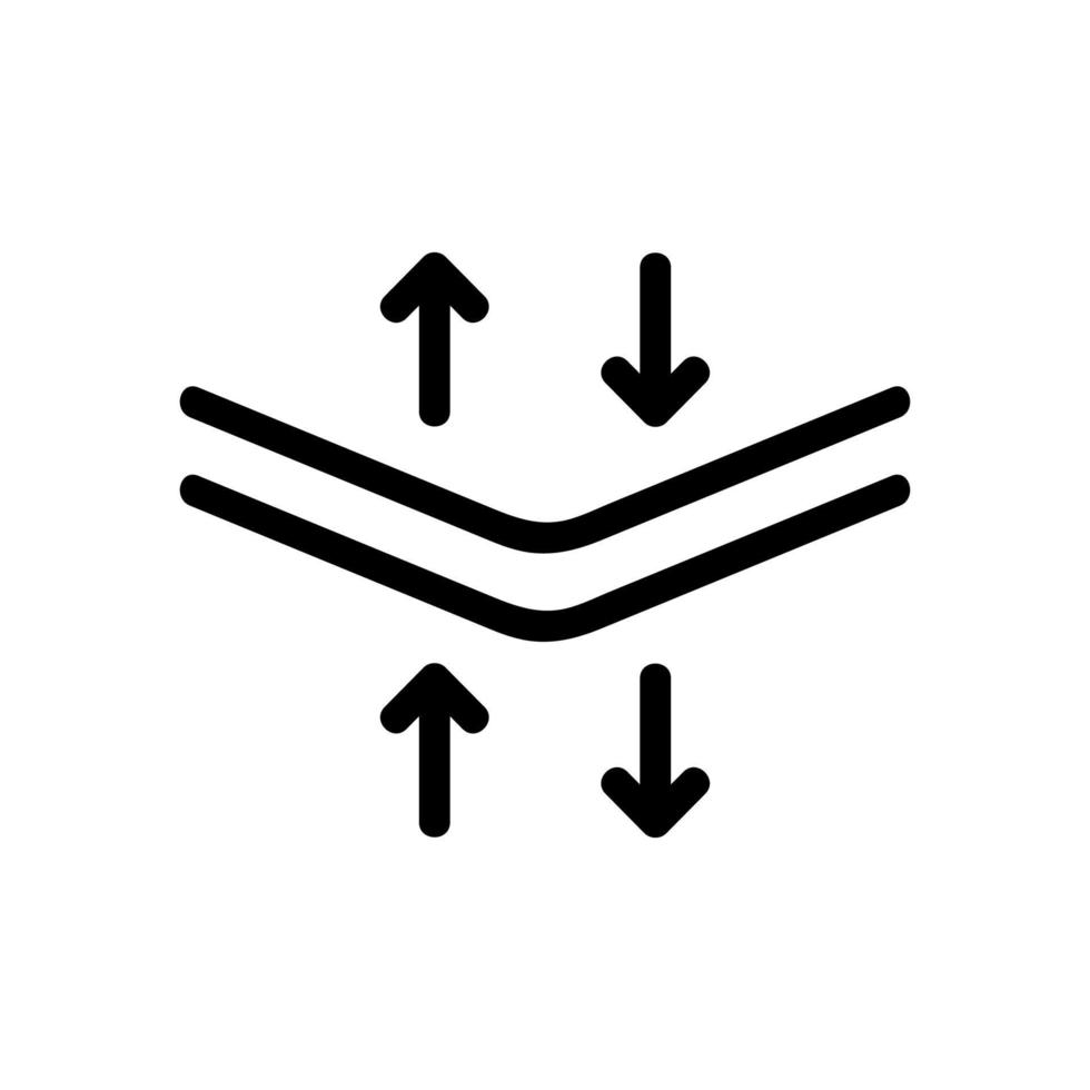 vecteur d'icône de coton. illustration de symbole de contour isolé
