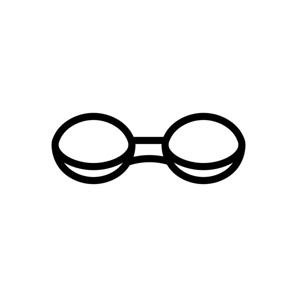 icône de paquet portable de lentilles de contact illustration vectorielle vecteur