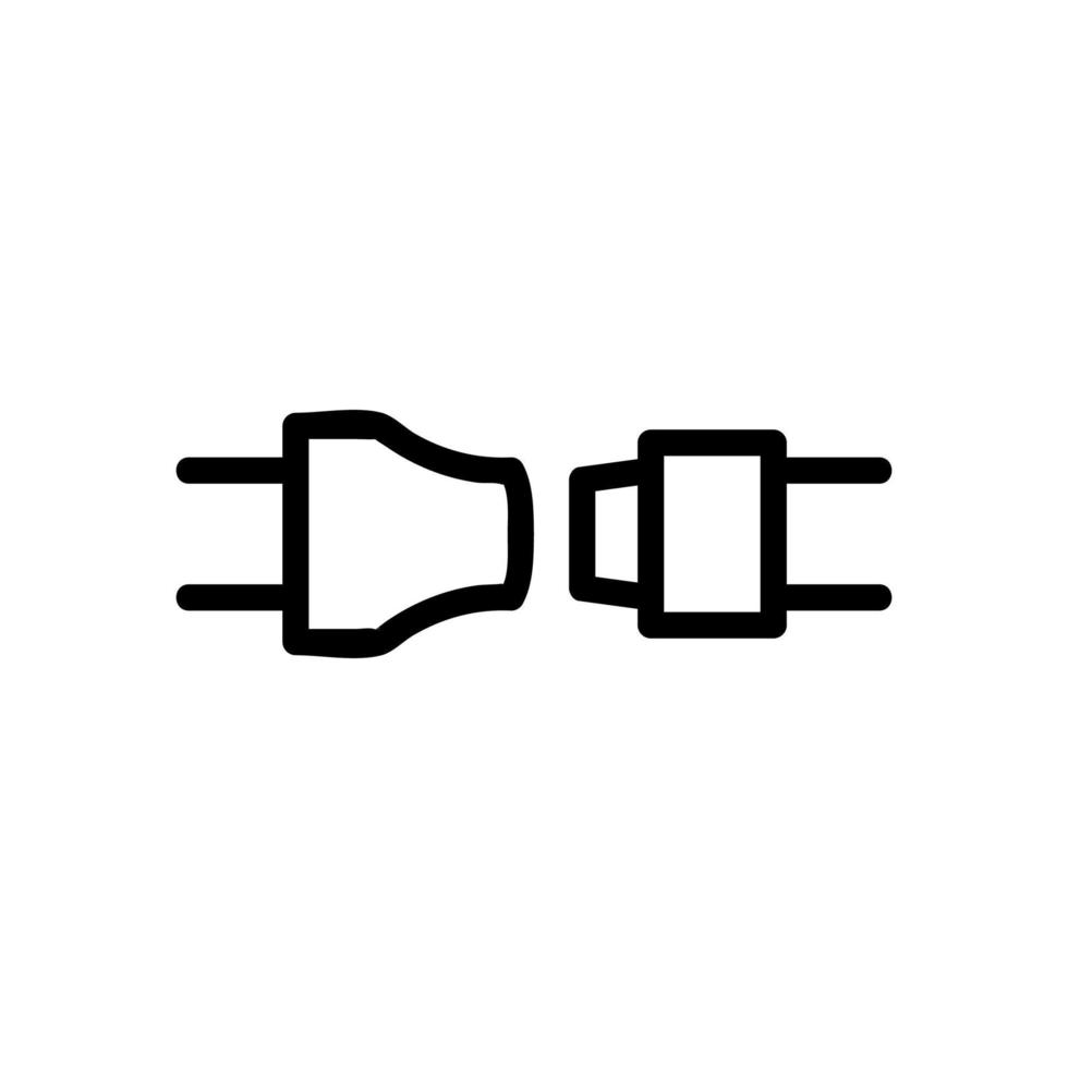 vecteur d'icône de ceinture de sécurité. illustration de symbole de contour isolé