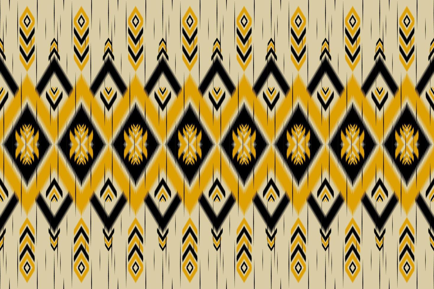 style natif ikat oriental. motif ethnique géométrique traditionnel. conception pour le fond, l'illustration, la texture, le tissu, le batik, les vêtements, l'emballage, le papier peint, le tapis, la broderie vecteur