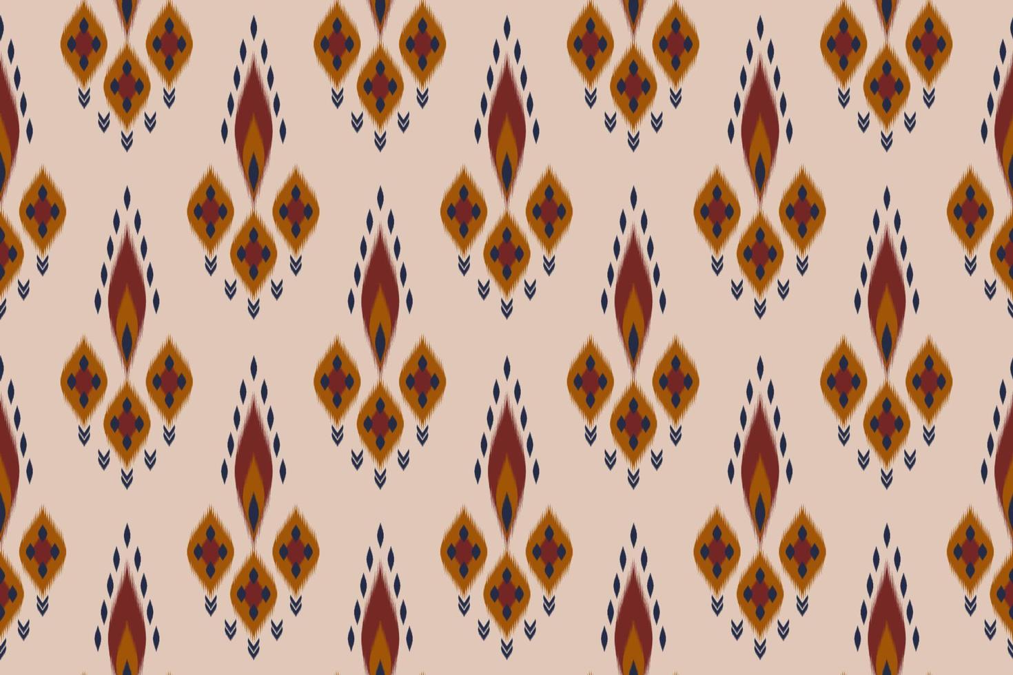 modèle sans couture ikat en tribal. géométrique ethnique traditionnel. style rayé mexicain. conception pour le fond, papier peint, illustration vectorielle, tissu, vêtements, batik, tapis, broderie. vecteur