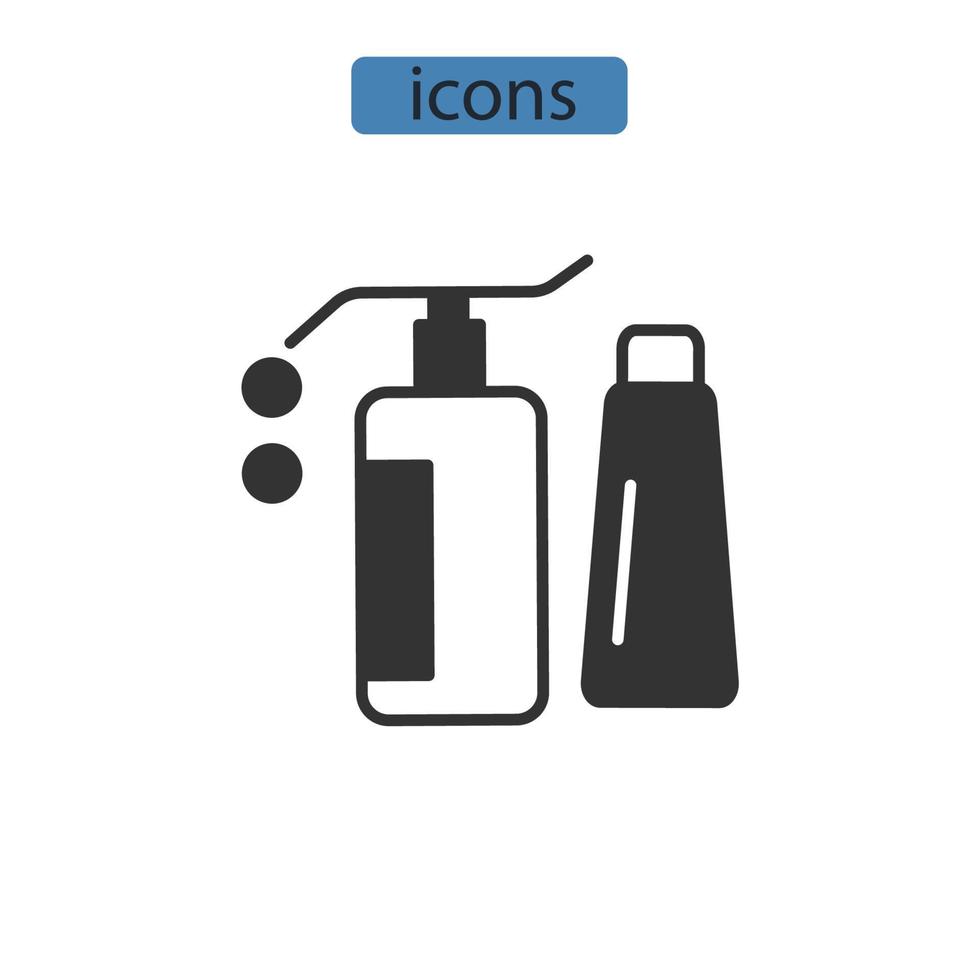 éléments de vecteur de symbole d'icônes de ménage pour le web infographique