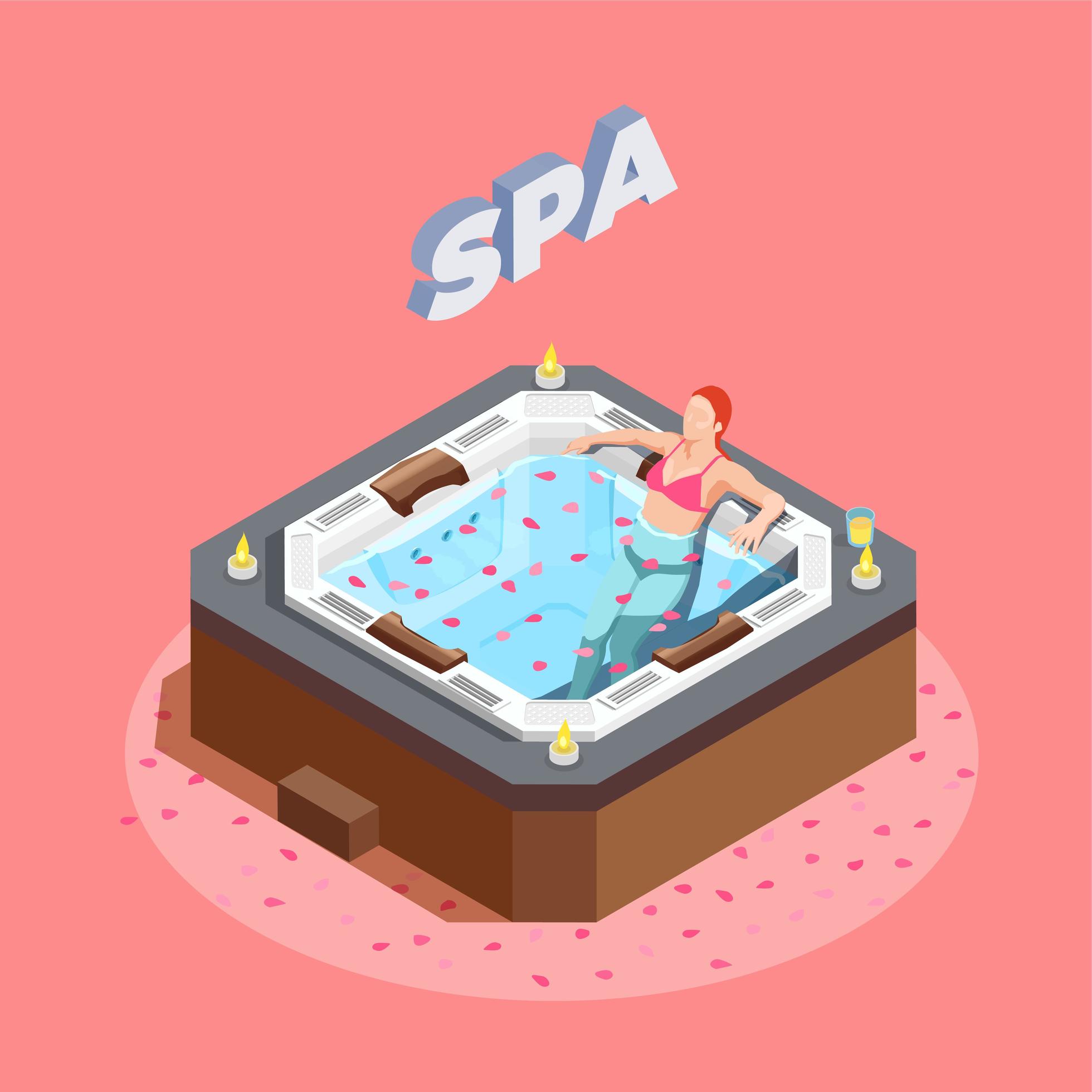 femme dans le bain avec des p tales de  rose au cours de  la 