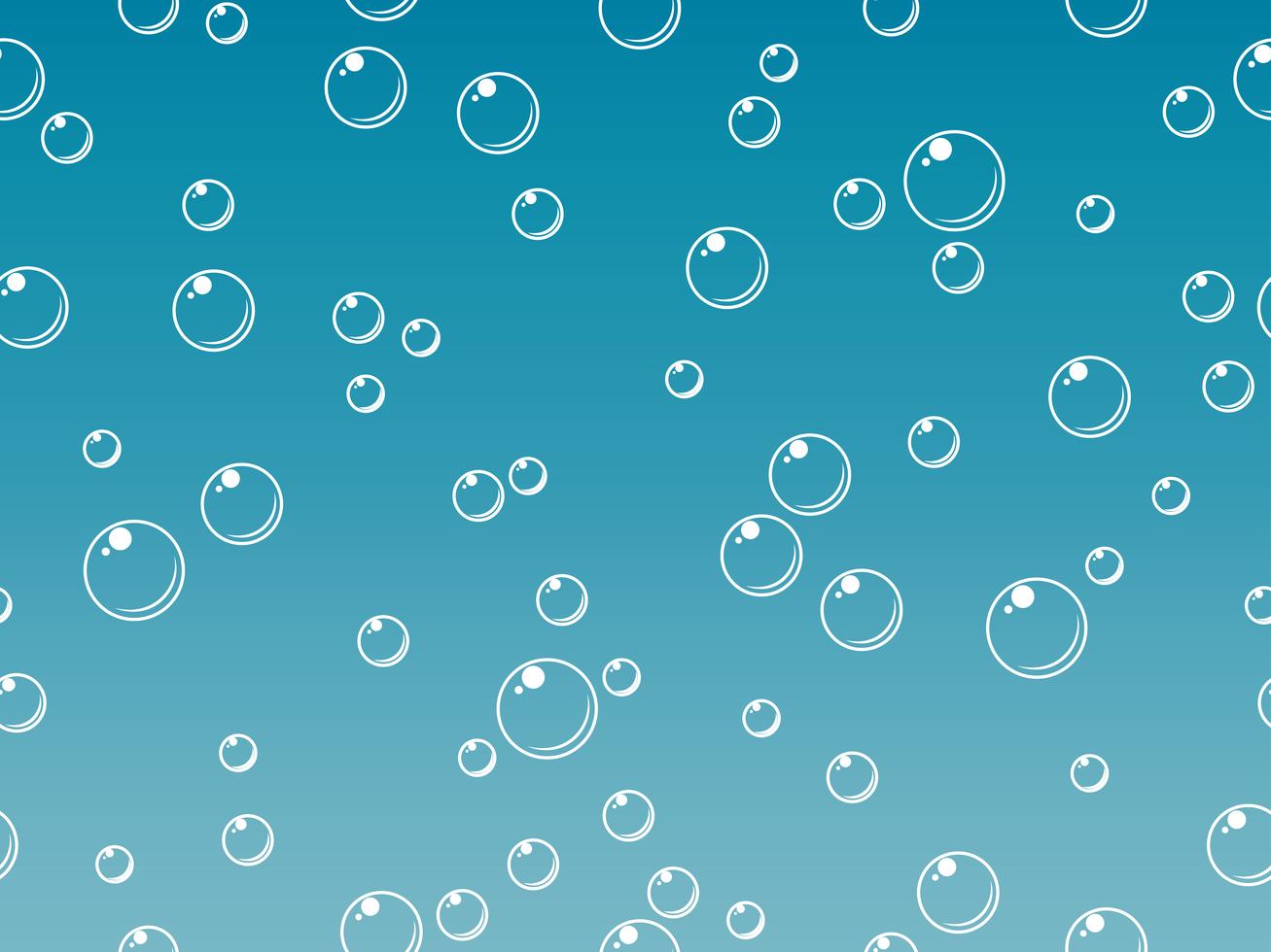 Mod le sans couture de  bulles dans l  eau  sur fond  bleu 