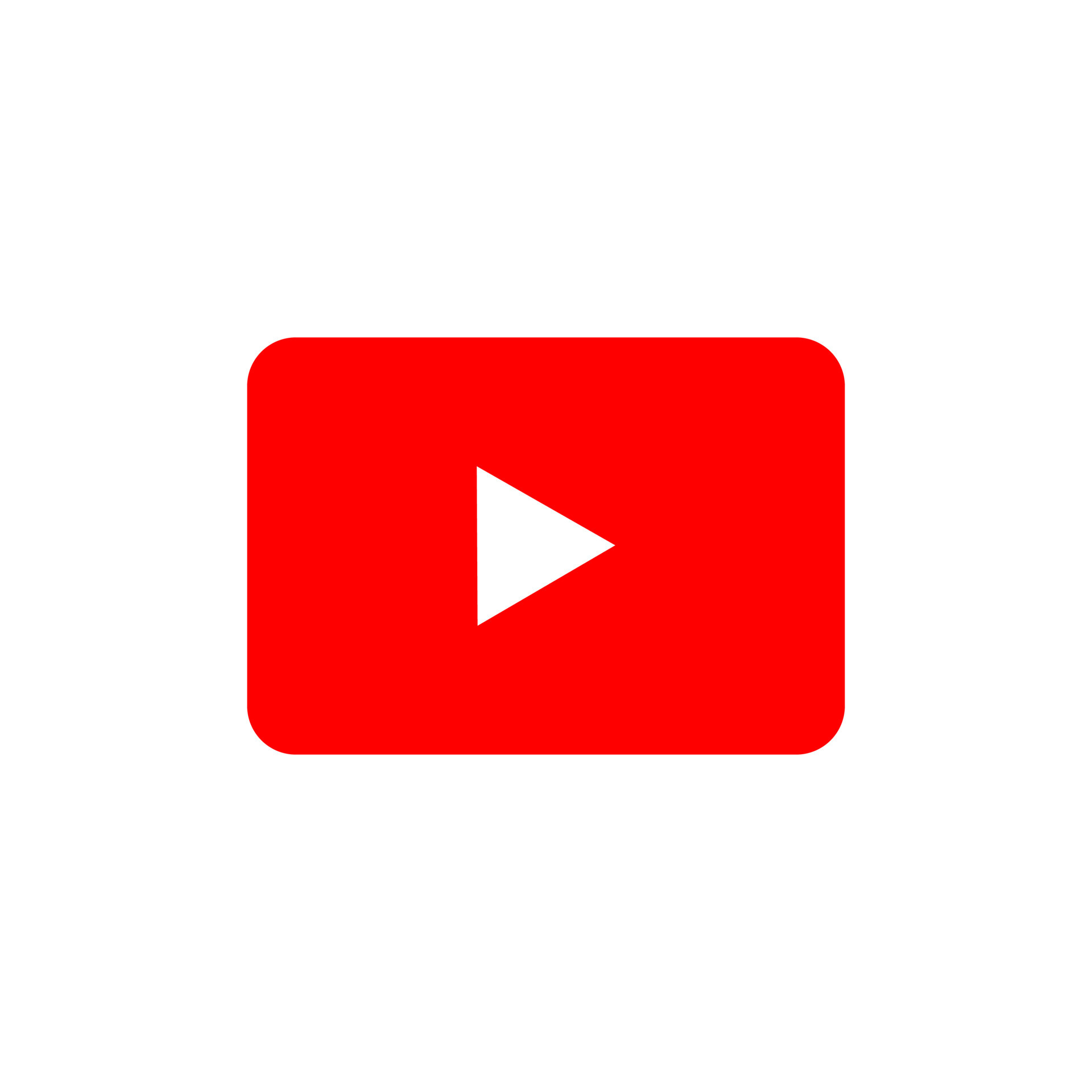 logo youtube de couleur rouge pour le bouton de lecture 10588665 ...