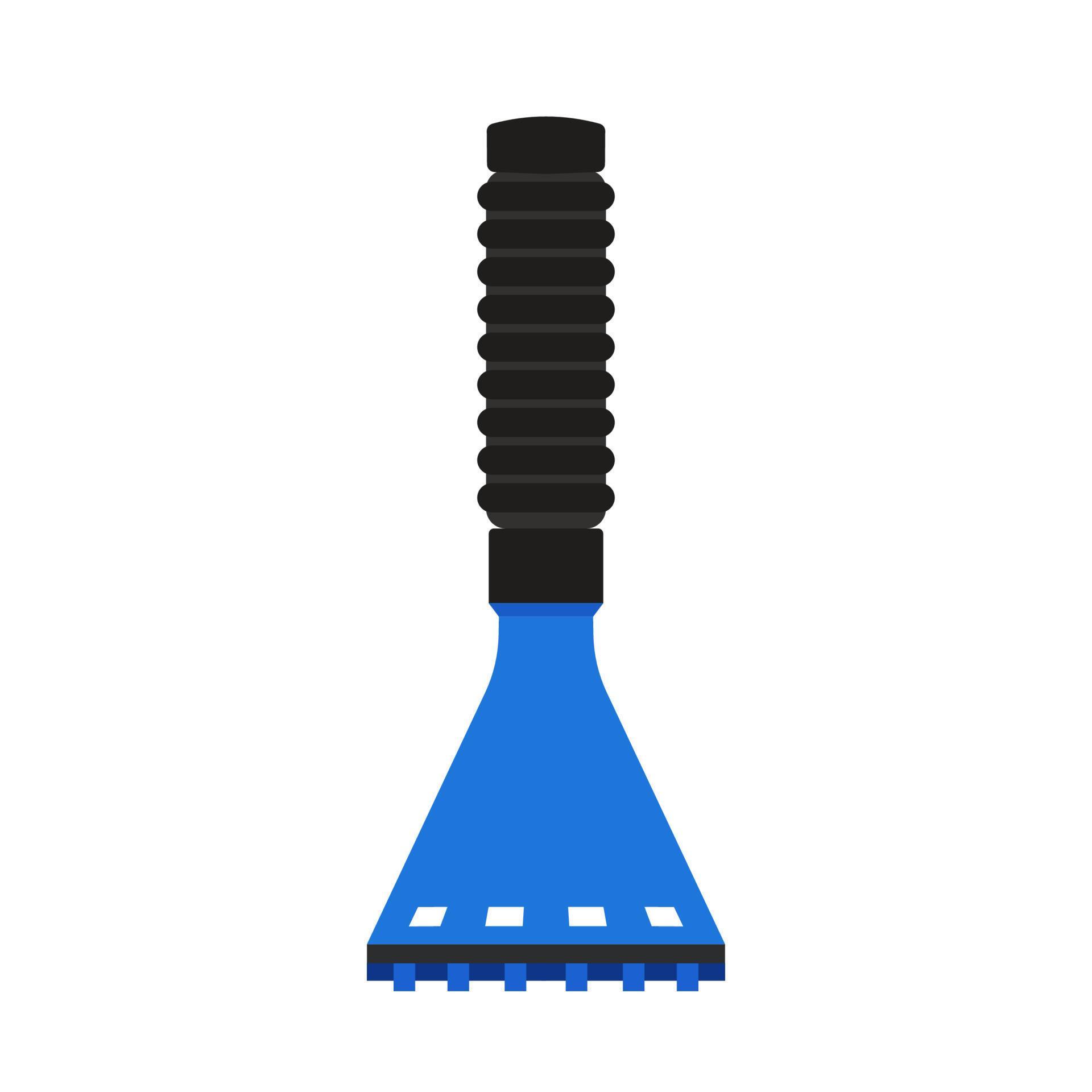 icône de vecteur de voiture de déneigement de grattoir à glace bleu.  équipement d'illustration véhicule de fenêtre d'outil propre. kit d'élément  de symbole plat 10880193 Art vectoriel chez Vecteezy