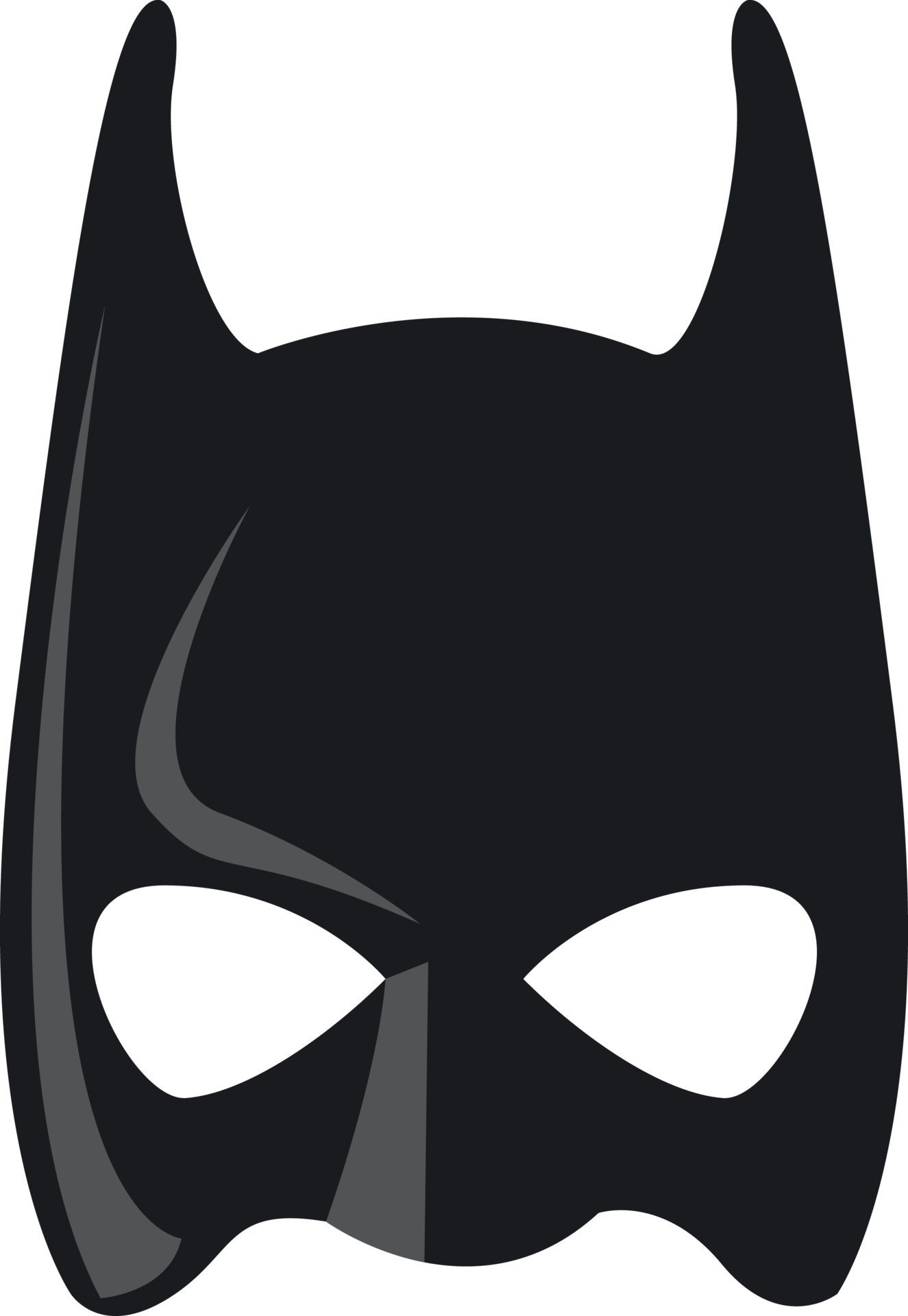 masque noir batman 13741635 Art vectoriel chez Vecteezy