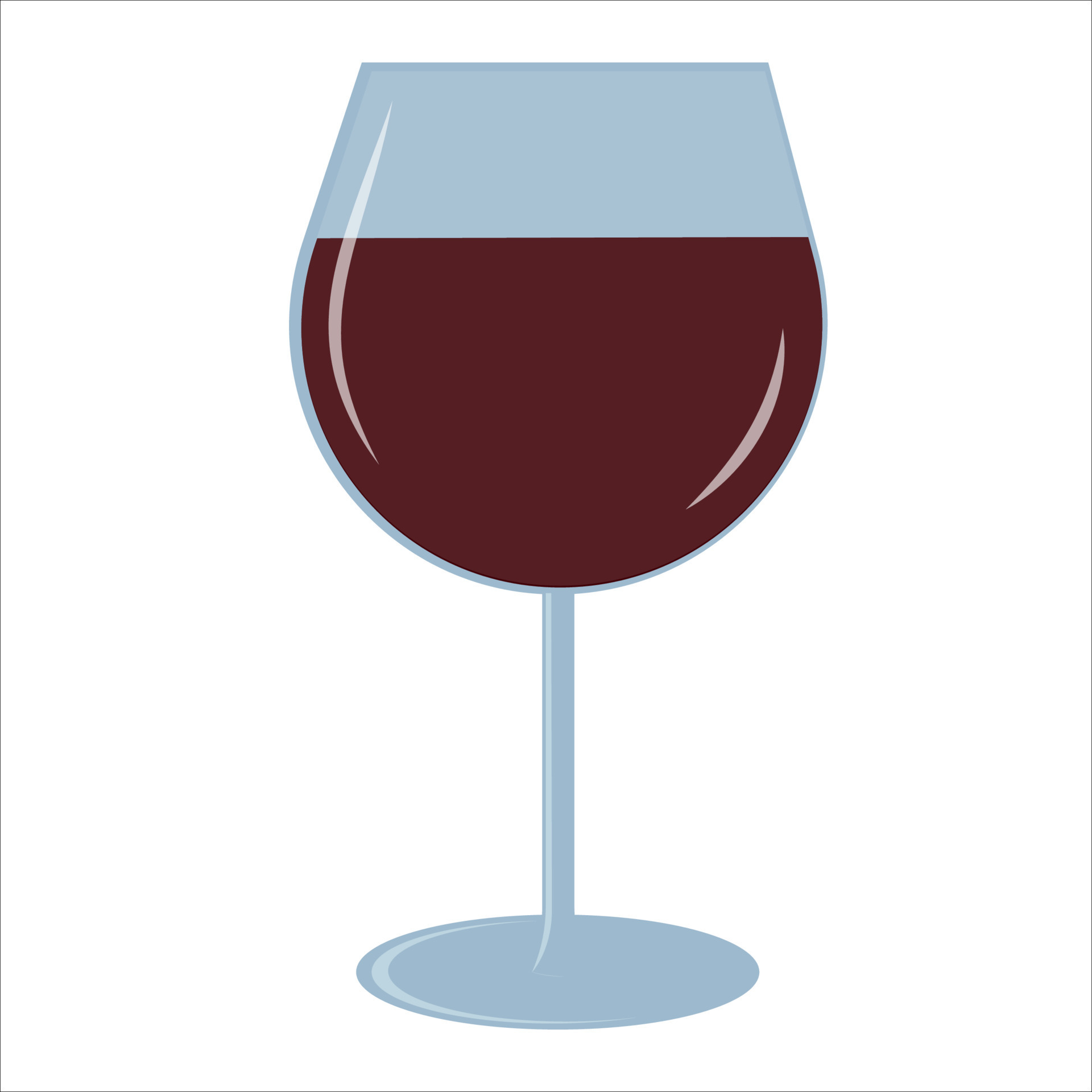 verre à vin rouge, dessin à main levée, icône du logo du verre à vin,  illustration vectorielle 14439034 Art vectoriel chez Vecteezy