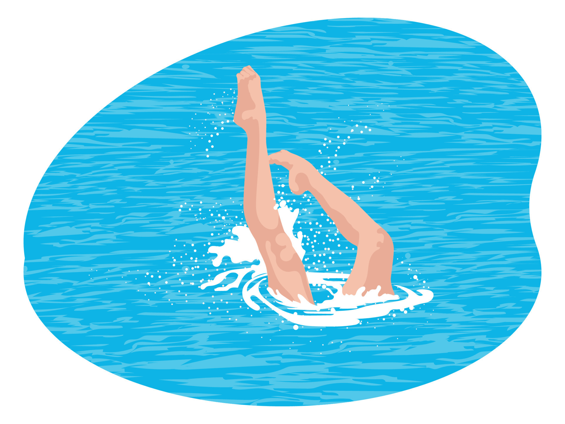 Collection Illustration De Natation Accessoire Pour Piscine Isolé Sur Fond  Blanc. Clip Art Libres De Droits, Svg, Vecteurs Et Illustration. Image  38655047