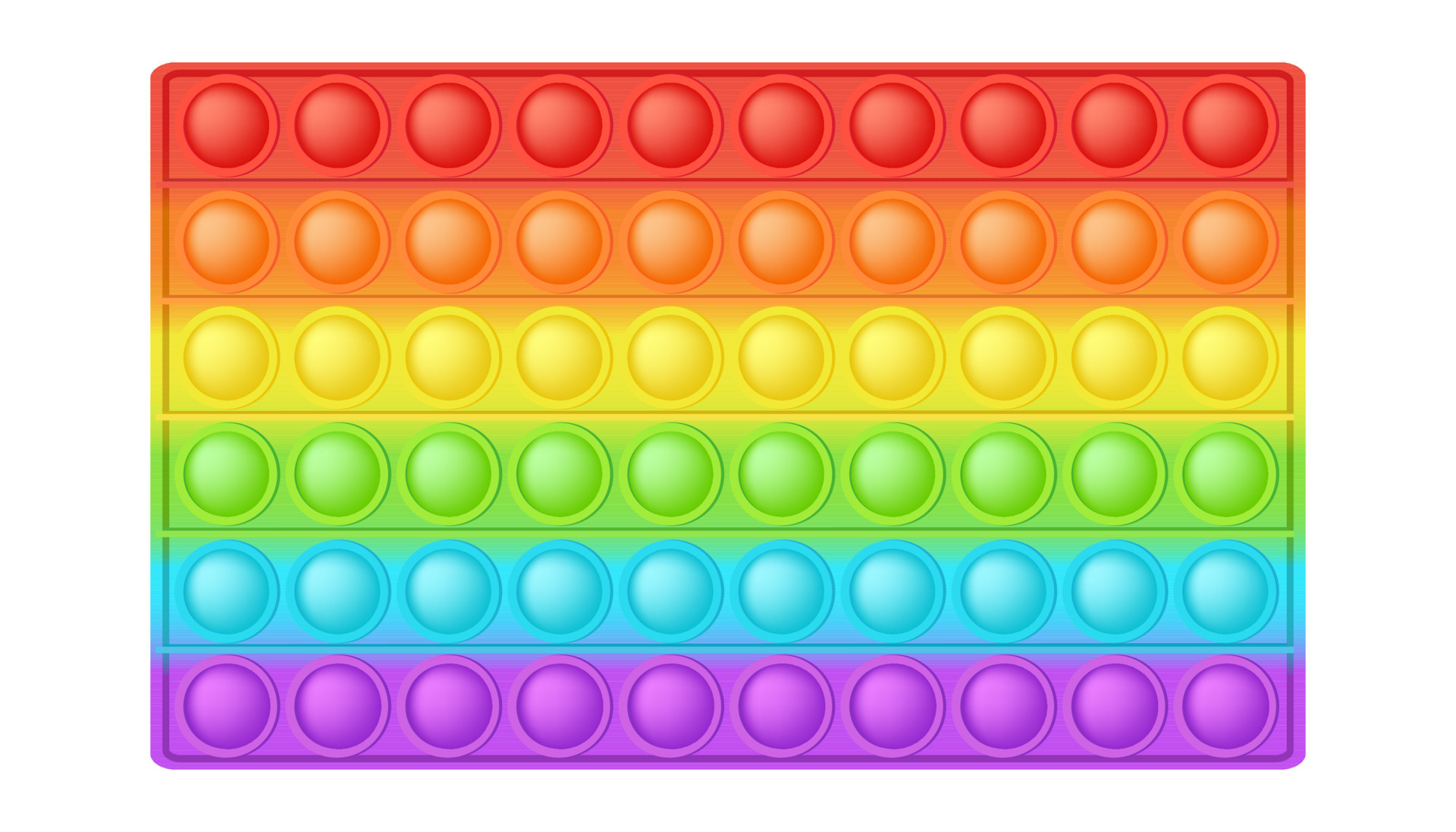 jouet popping jouet en silicone dauphin arc-en-ciel lumineux pour les  fidgets. jouet de développement sensoriel à bulles addictif pour les doigts  des enfants. illustration vectorielle isolée 17146322 Art vectoriel chez  Vecteezy