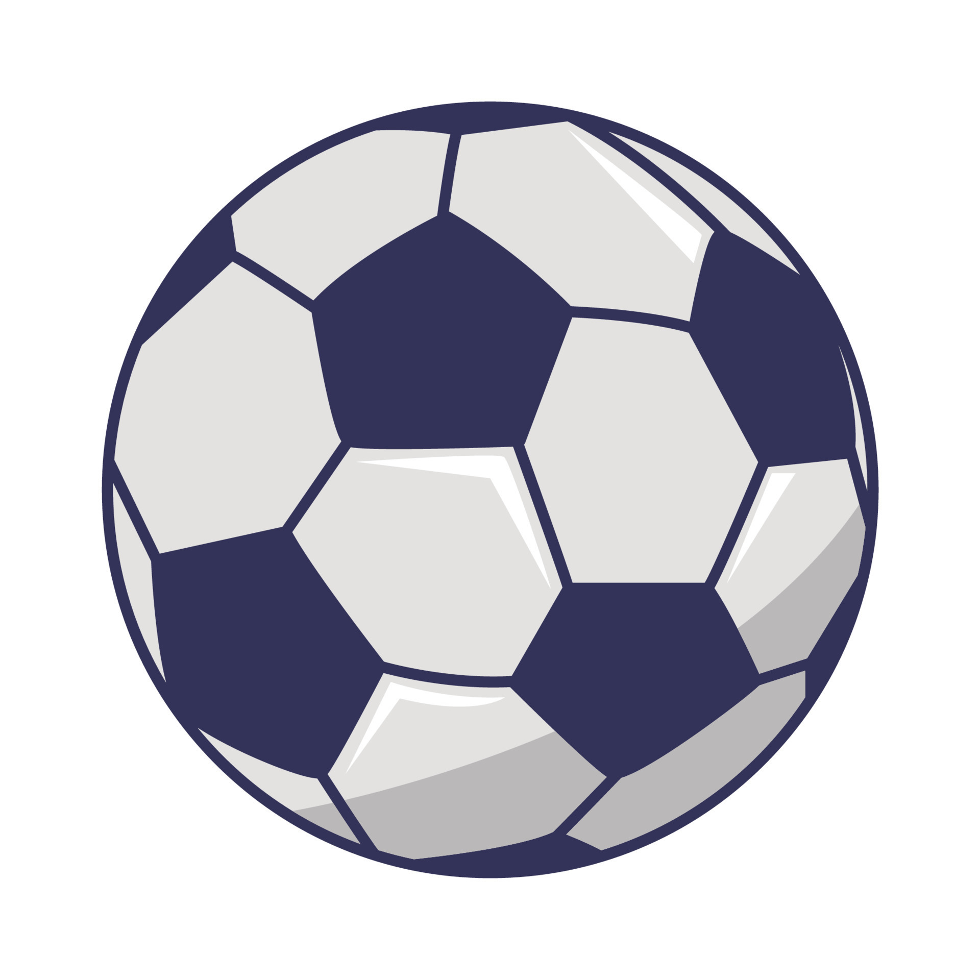 le ballon de football rapide vole à grande vitesse. équipement de sport.  symbole pour application mobile ou web. vecteur 17614760 Art vectoriel chez  Vecteezy