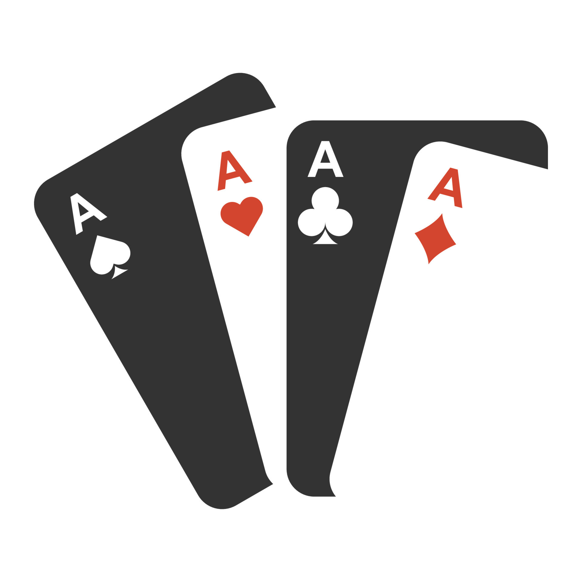création de logo d'icône de jeux de cartes à jouer 17733488 Art vectoriel  chez Vecteezy