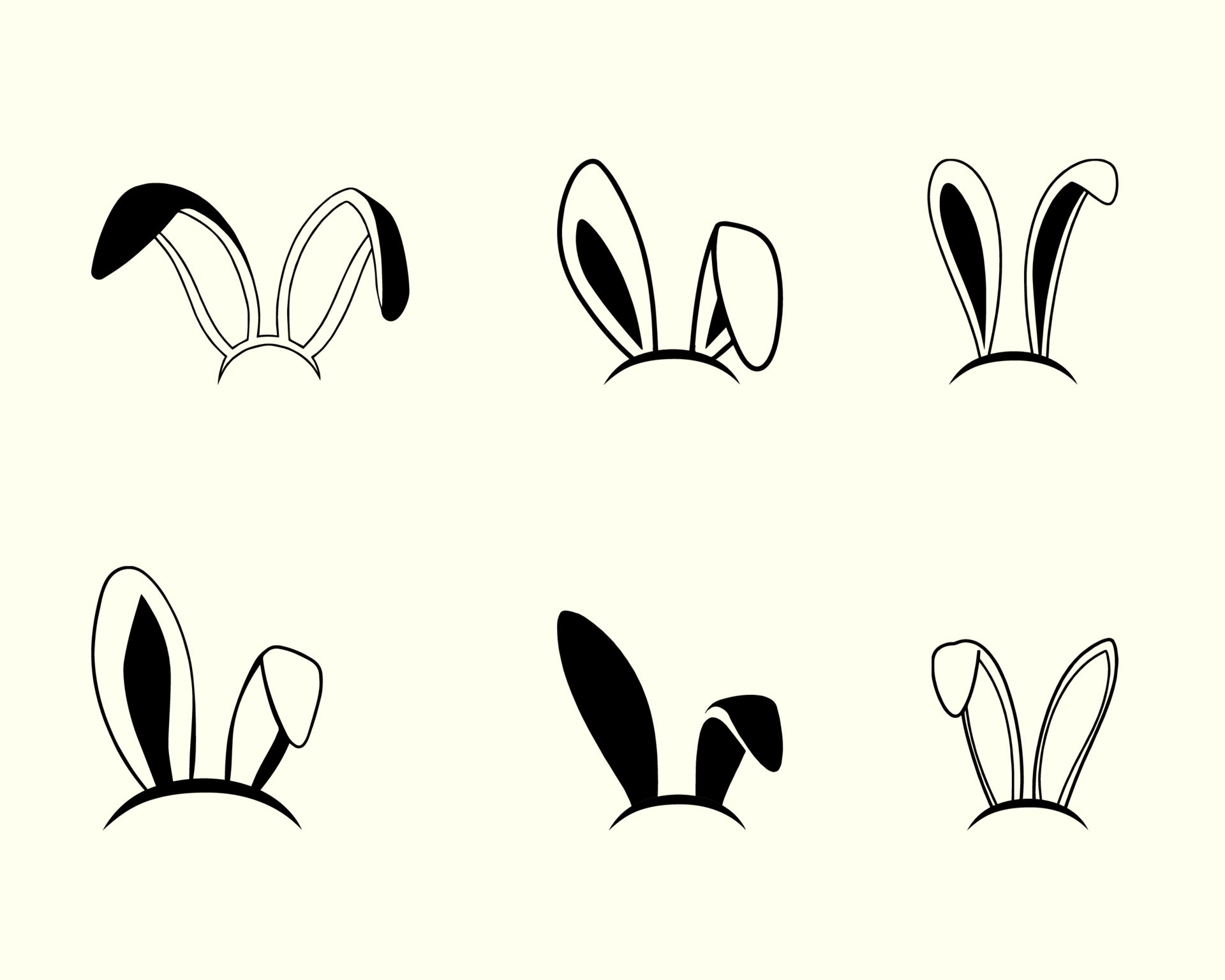 Vecteurs et illustrations de Oreille lapin en téléchargement gratuit