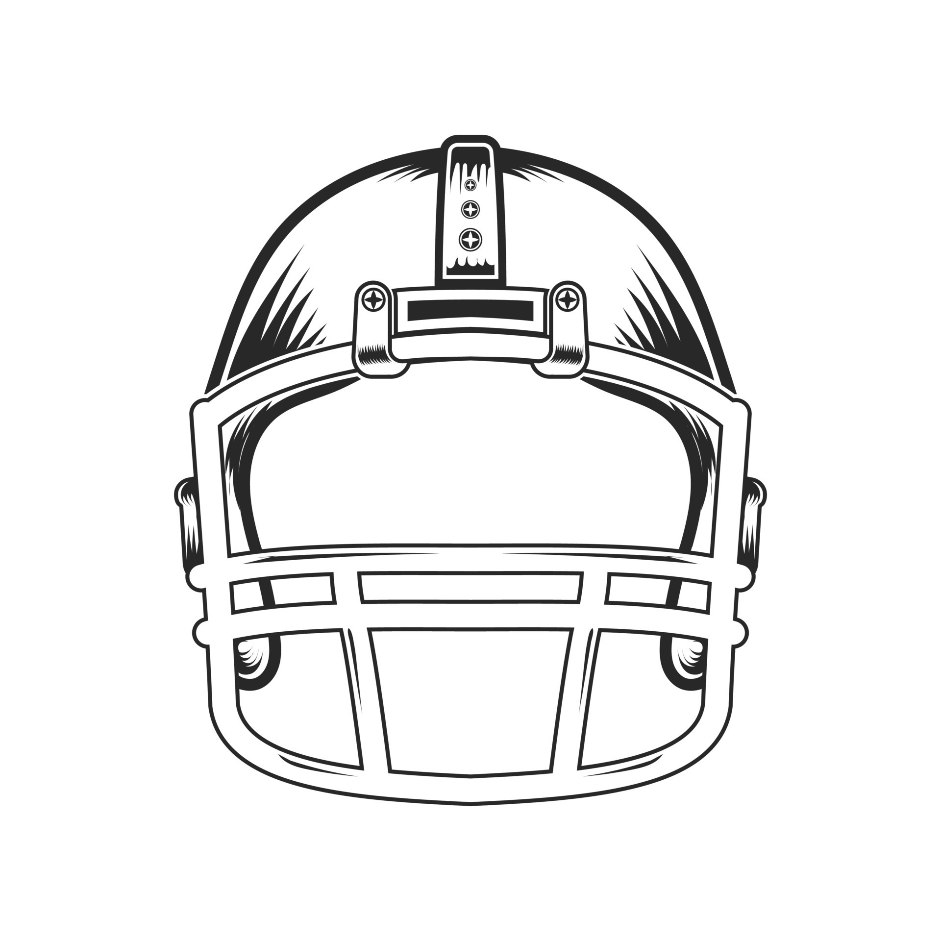 Formation de dessin de casque de football américain' Sac en tissu