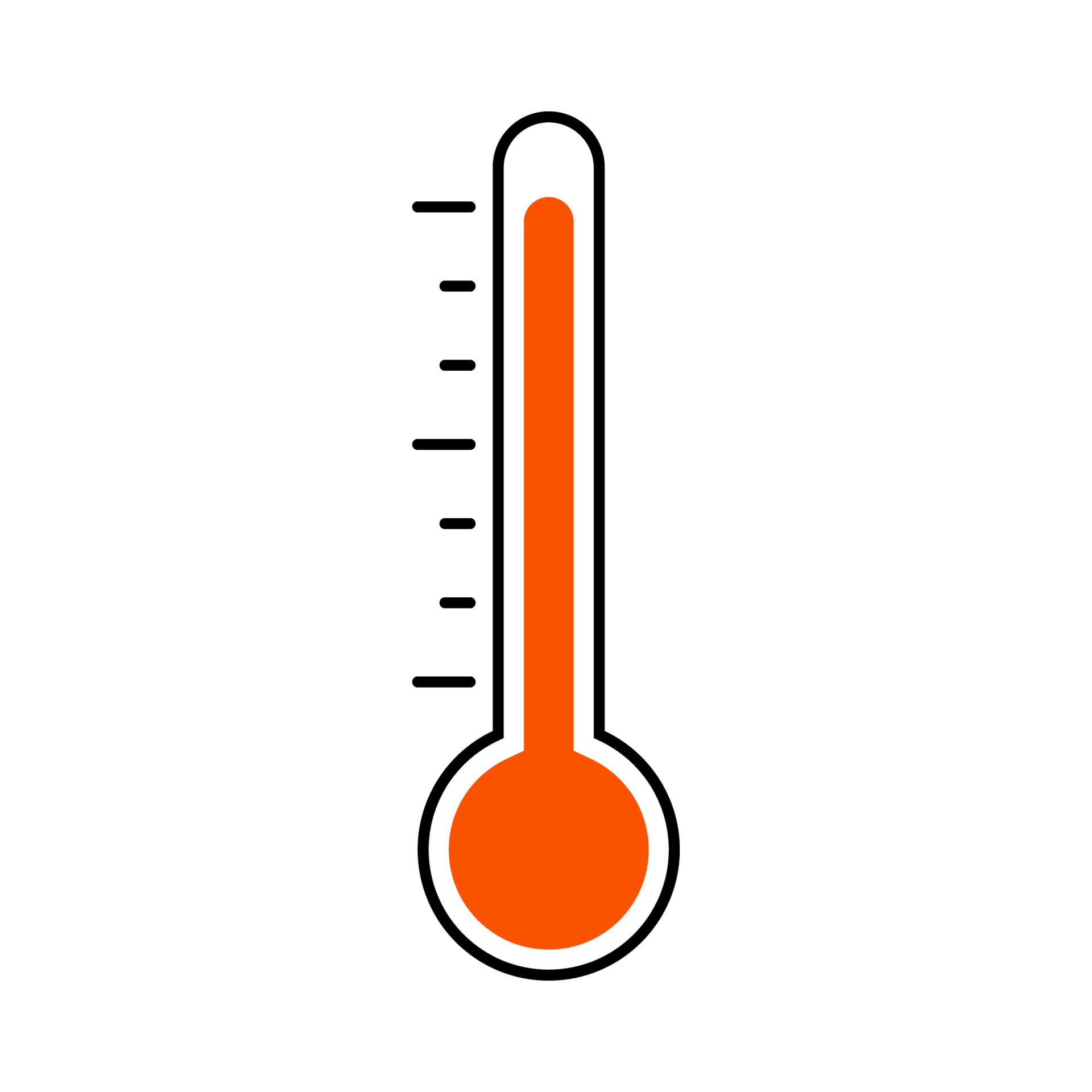 icône est une rouge thermomètre, signe de haute Température chaleur est  chaud sieste 20717062 Art vectoriel chez Vecteezy