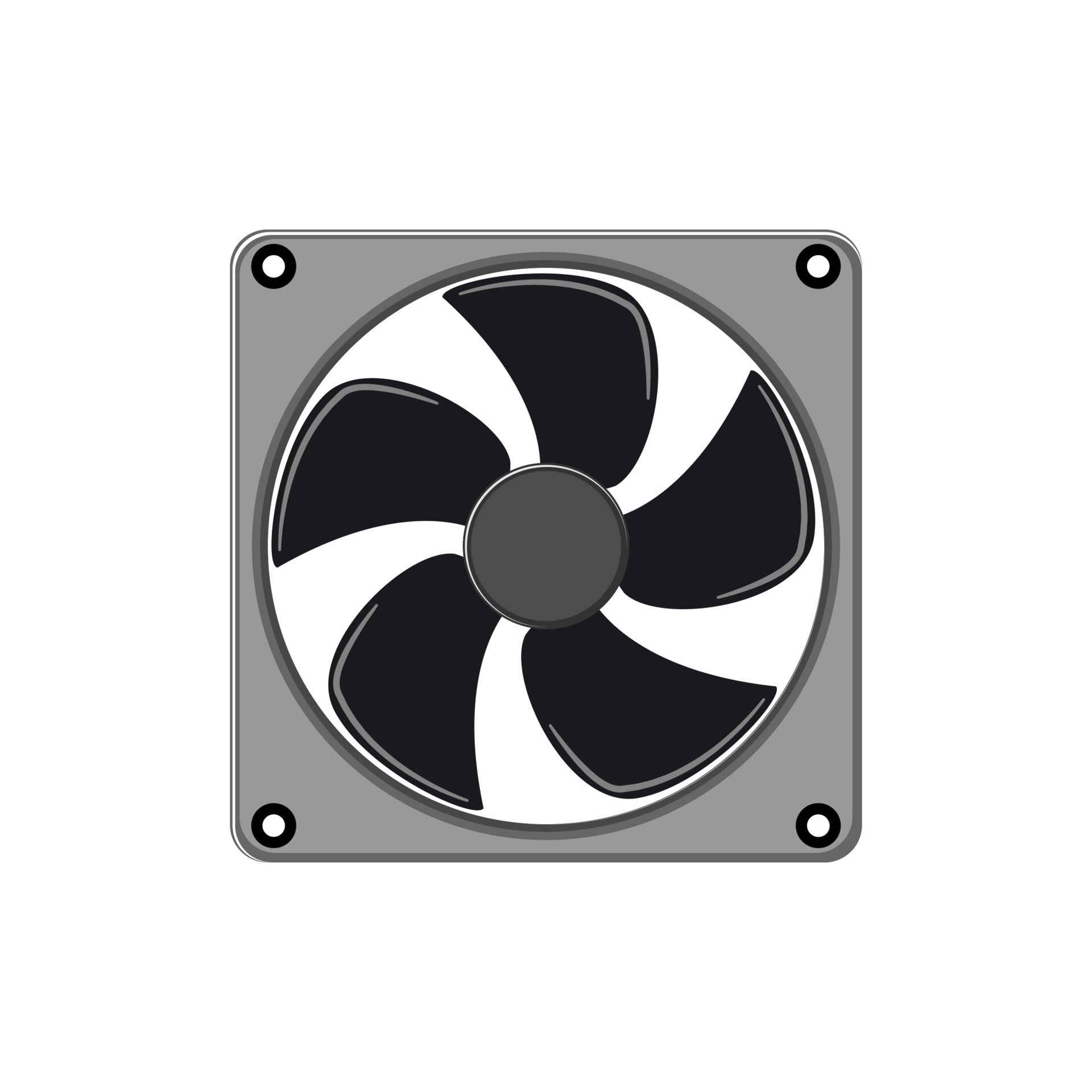 La technologie refroidissement ventilateur PC dessin animé vecteur  illustration 22610650 Art vectoriel chez Vecteezy