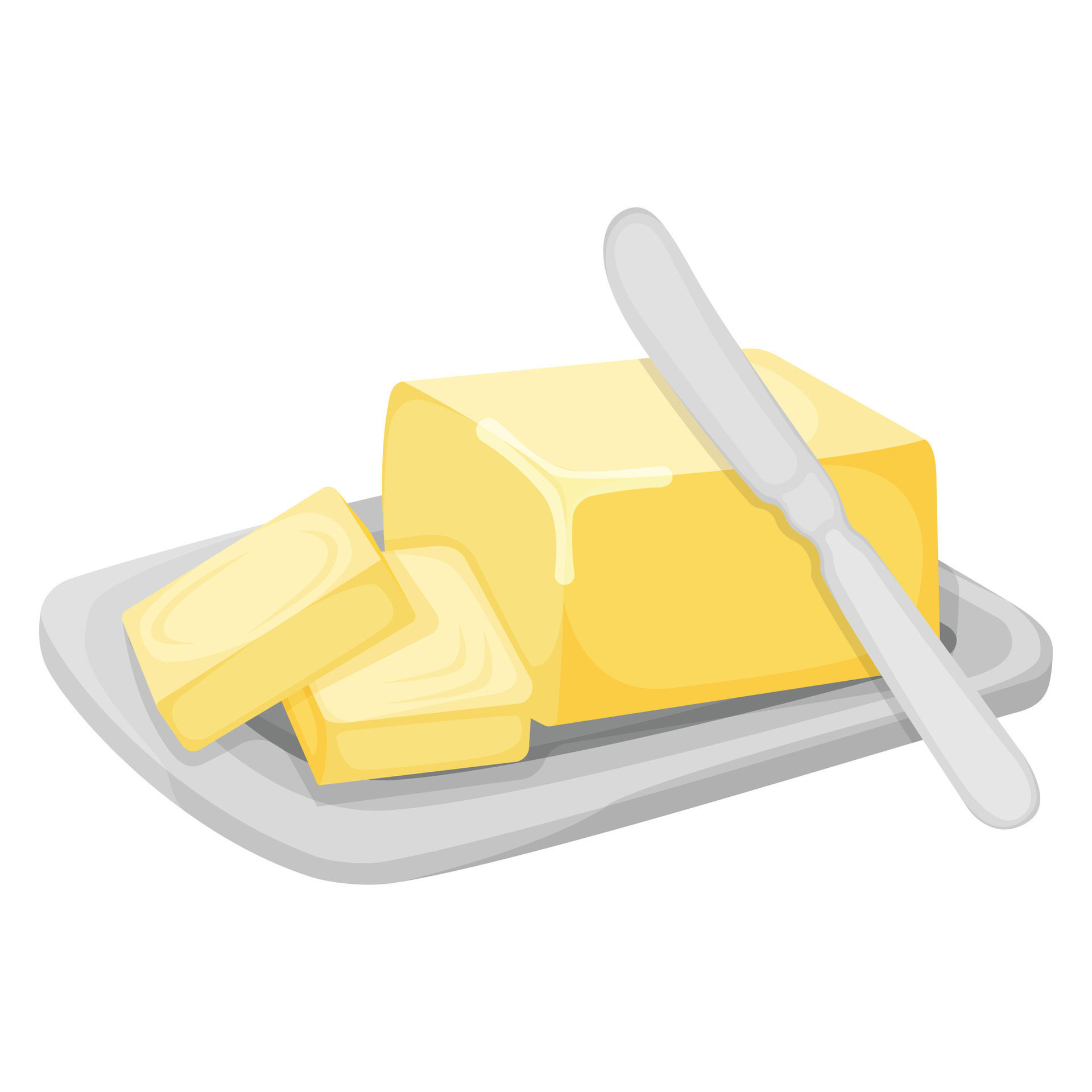 Dirigez Le Récipient Blanc Pour Le Beurre, Le Fromage Fondu Ou La Diffusion  De Margarine Illustration de Vecteur - Illustration du laiterie, emballage:  89882663