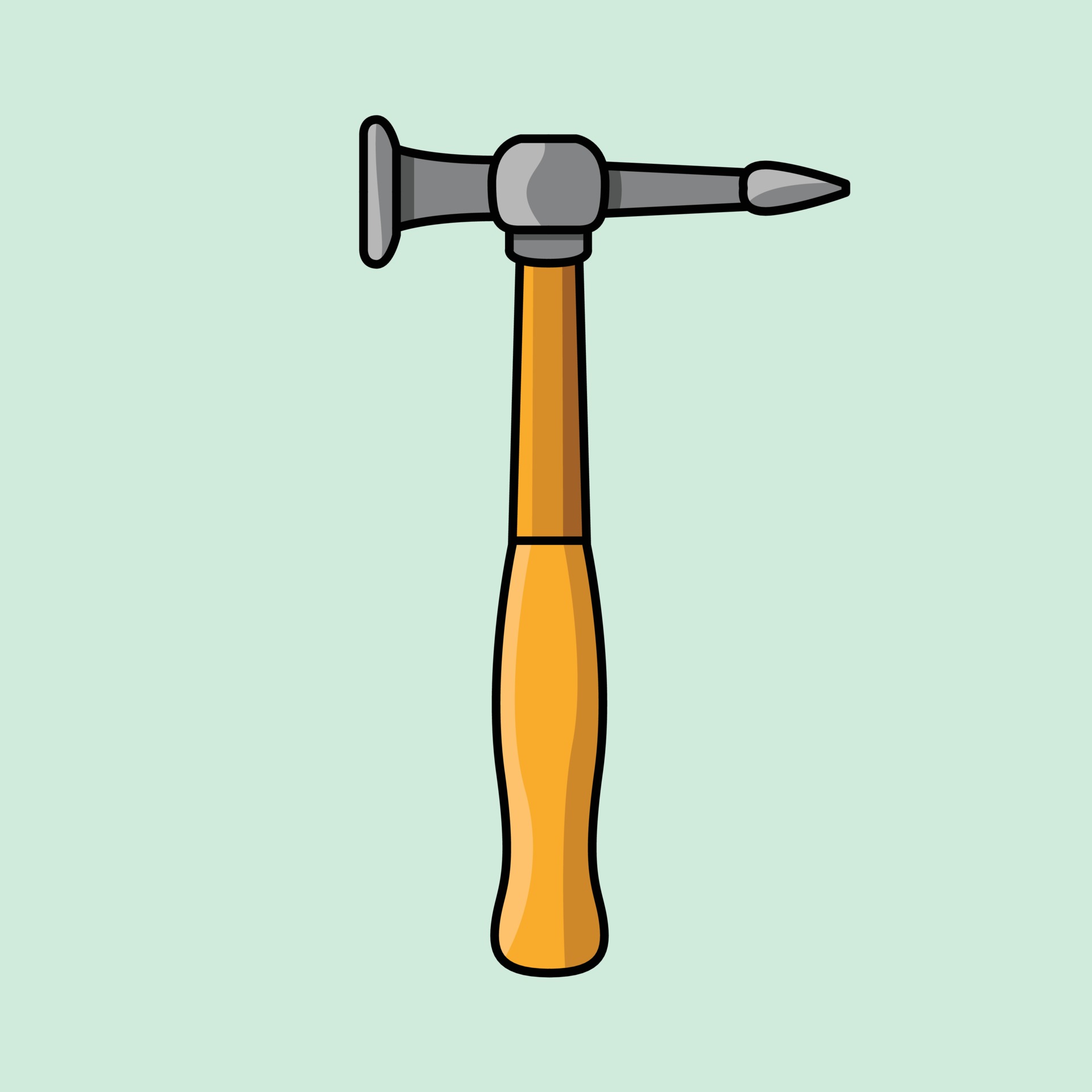 marteau et clous équipement dessin vecteur de dessin animé 7725557 Art  vectoriel chez Vecteezy