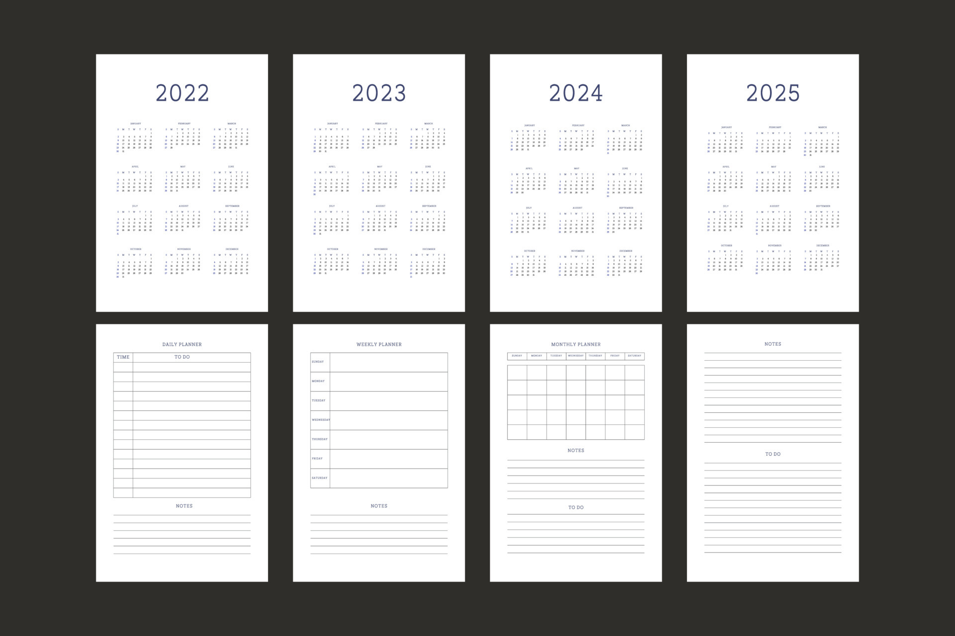 Agenda Mensuel Professionnel et Familial 2024-2025: Planner Personnalisé,  Planificateur Familial et Calendrier Organisationnel pour une Gestion