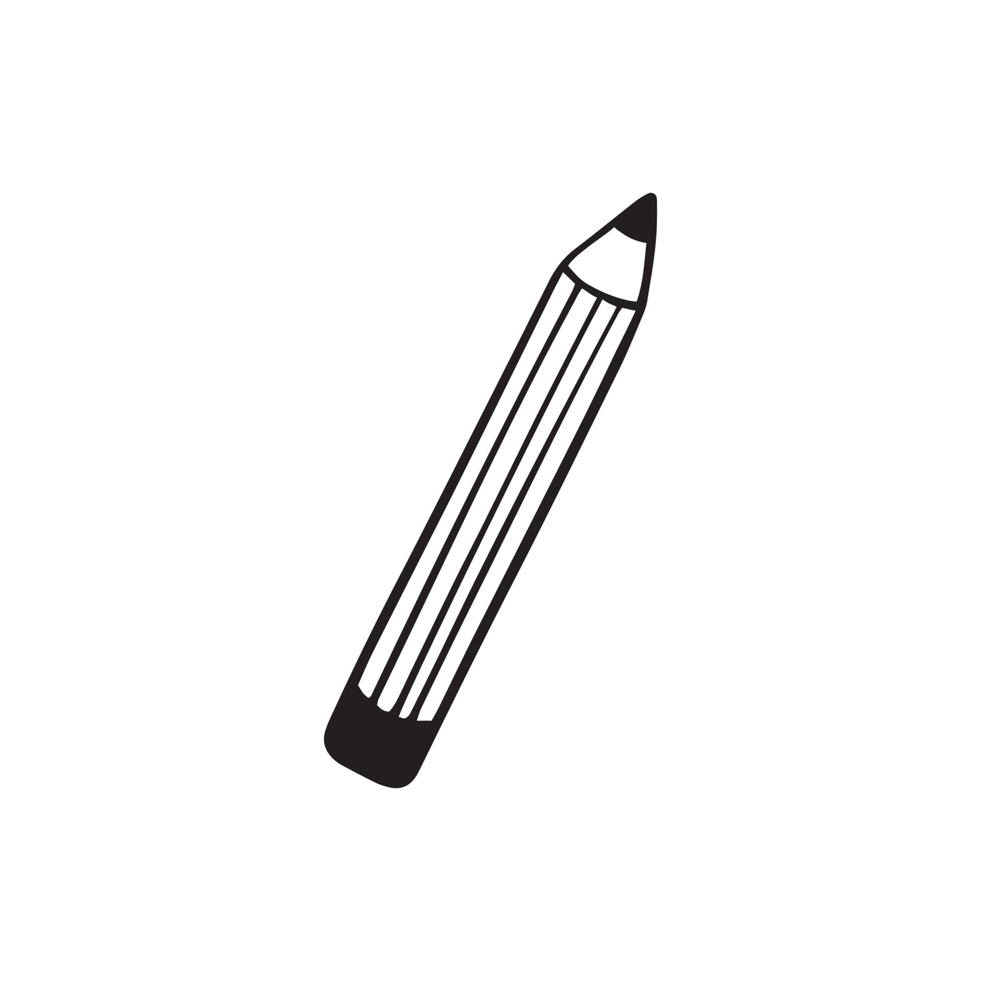 dessin au crayon noir et blanc : image vectorielle de stock (libre de  droits) 413052619