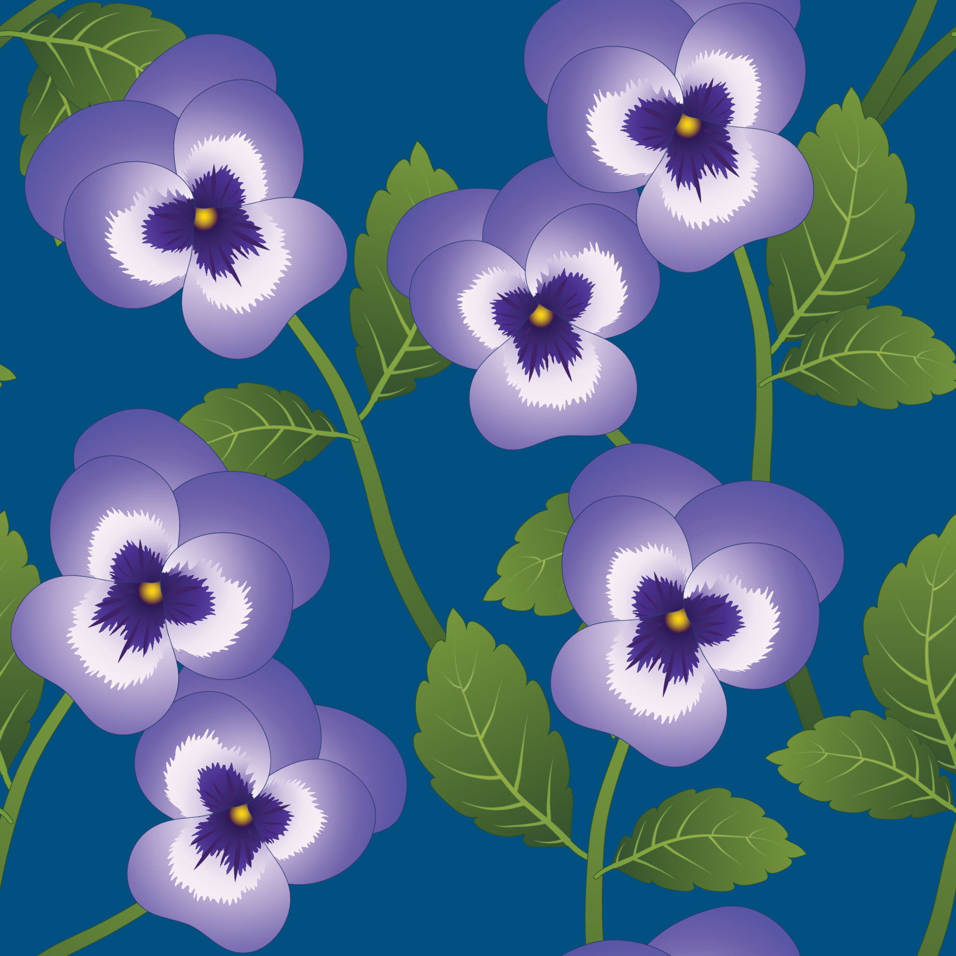 Fleur de pensée de jardin violet alto sur fond bleu indigo. 5122514 -  Telecharger Vectoriel Gratuit, Clipart Graphique, Vecteur Dessins et  Pictogramme Gratuit