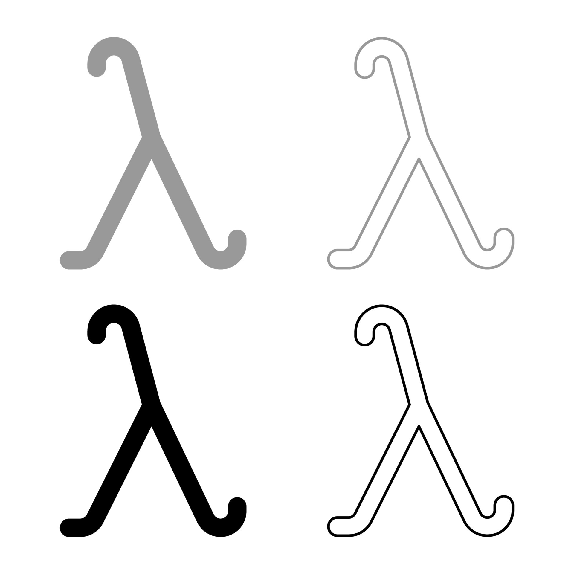 Lambda, Symbole