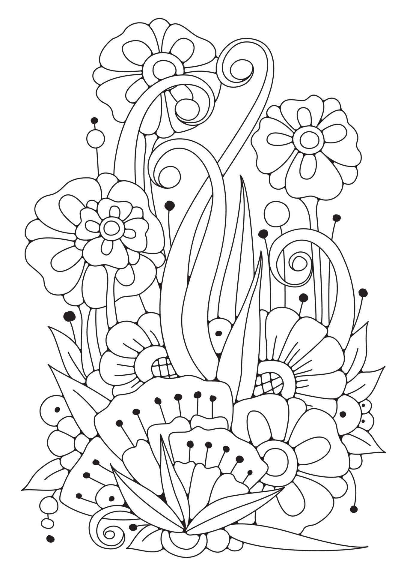 Coloriage pour adultes ; mindfulness