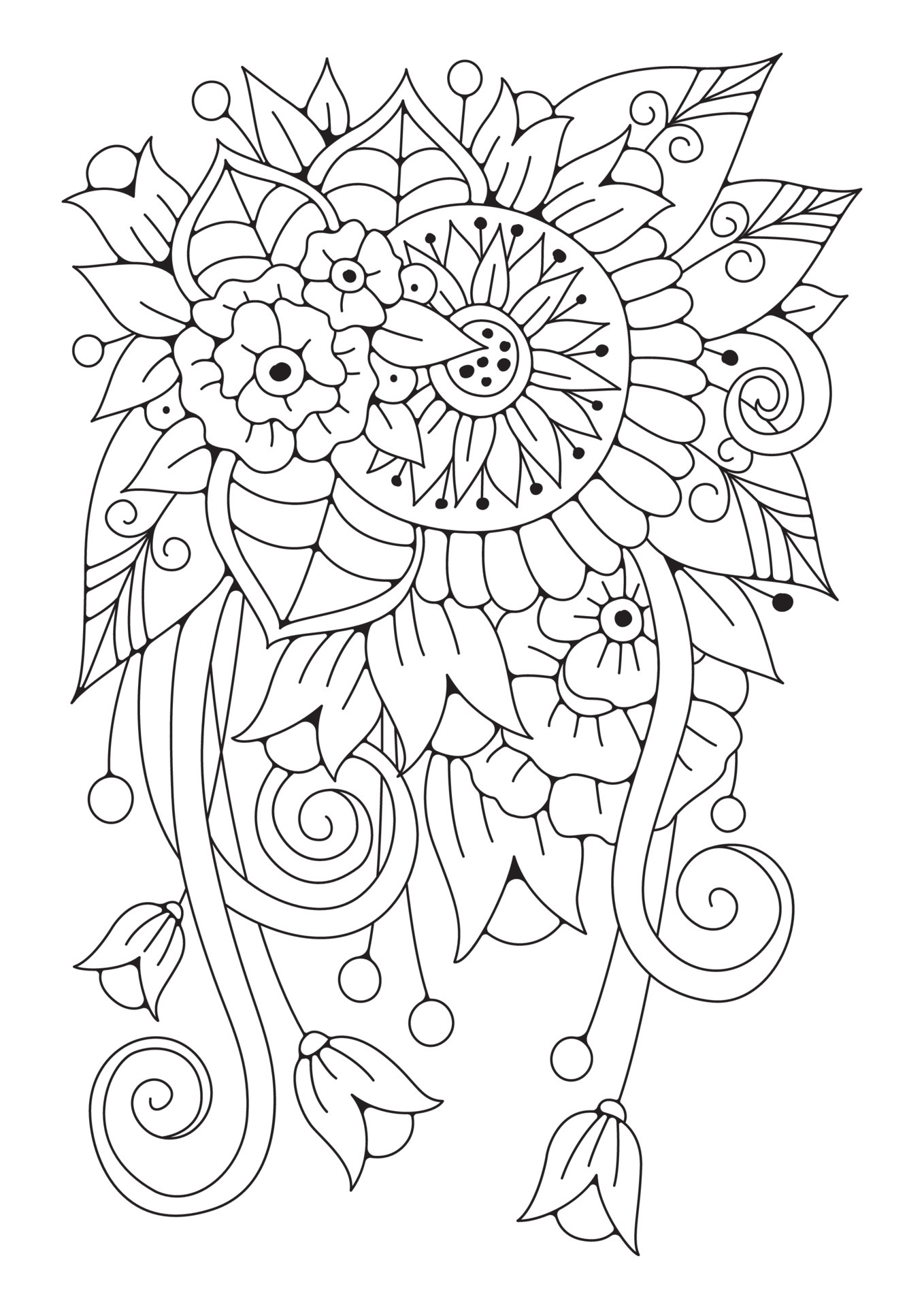 Coloriage pour adultes ; mindfulness