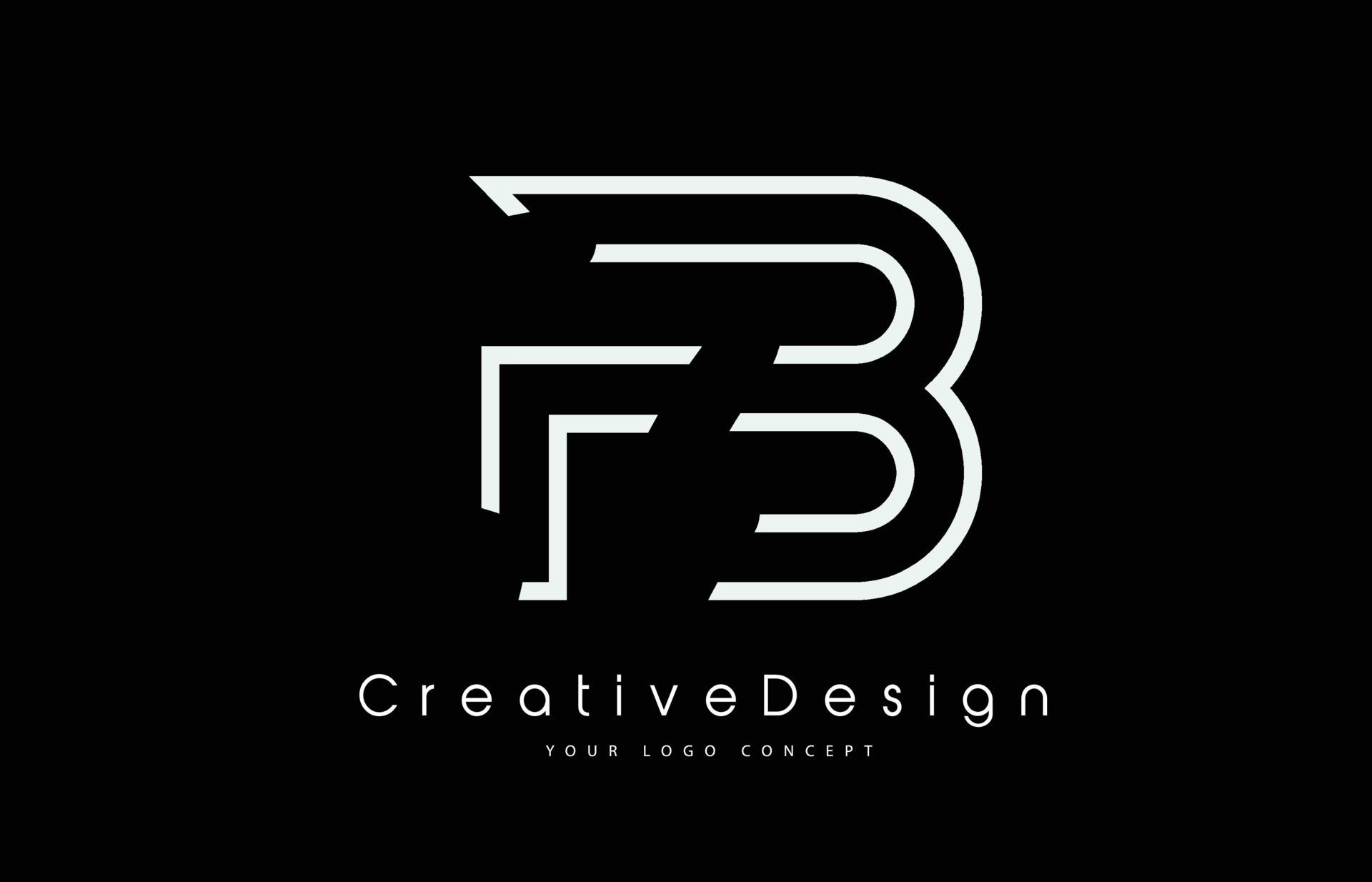FX F X Letter Logo Design in Black Colors. 5076516 Vector Art at Vecteezy