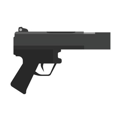 Arme à Feu Chargée Pour L'icône De Paintball, Style De Bande Dessinée  Illustration de Vecteur - Illustration du qualité, pistolet: 85984631