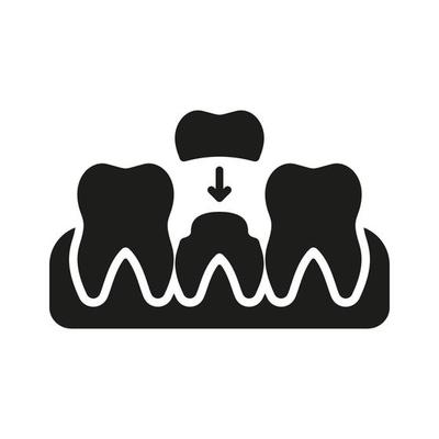 dentaire couronne silhouette et ligne icône ensemble. les dents protection  implant, médical couronne. orthodontique dentier. dentaire traitement  symbole collection. oral se soucier pictogramme. isolé vecteur  illustration. 27818195 Art vectoriel chez