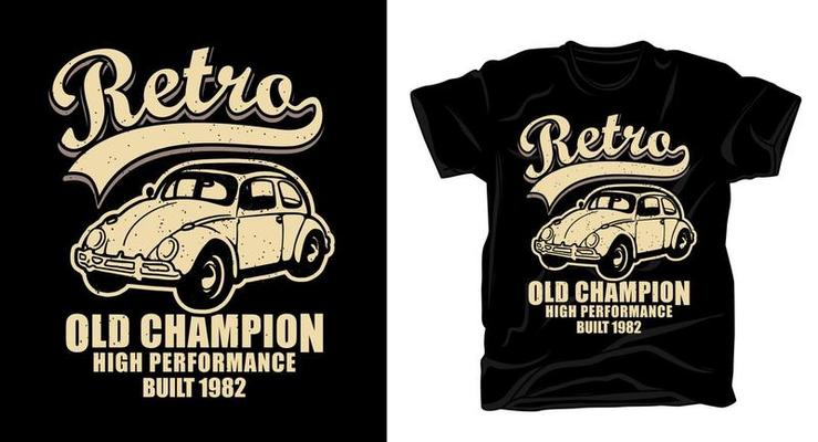 jamais sous-estimer un vieux homme avec une classique voiture T-shirt  conception vêtements typographie rétro conception 21180283 Art vectoriel  chez Vecteezy