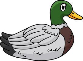 canard animal dessin animé couleur clipart illustration vecteur