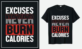conception de t-shirt de la vie quotidienne de fitness gym vecteur
